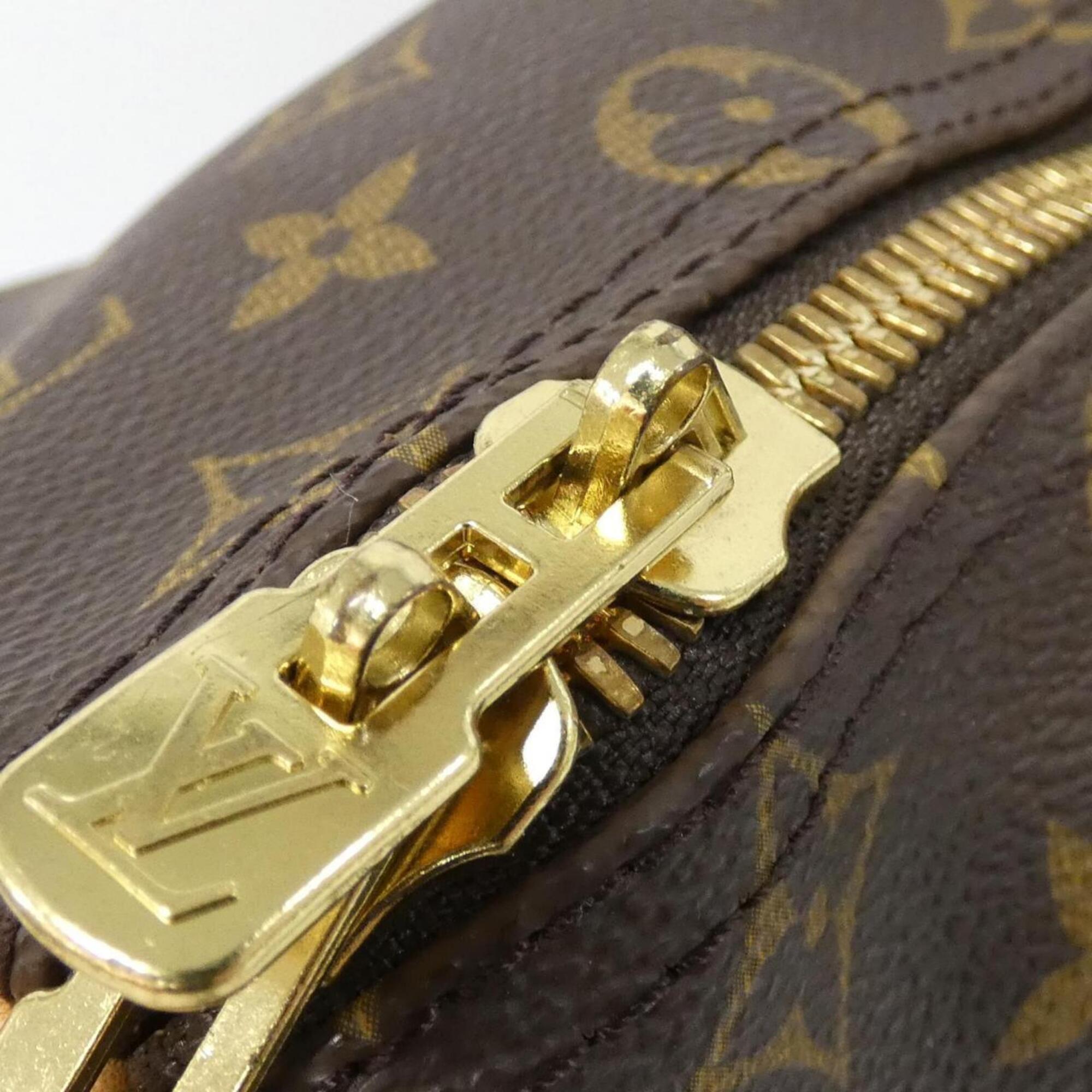 Louis Vuitton Marron Coated Canvas Boston Bag (Pre-Owned)