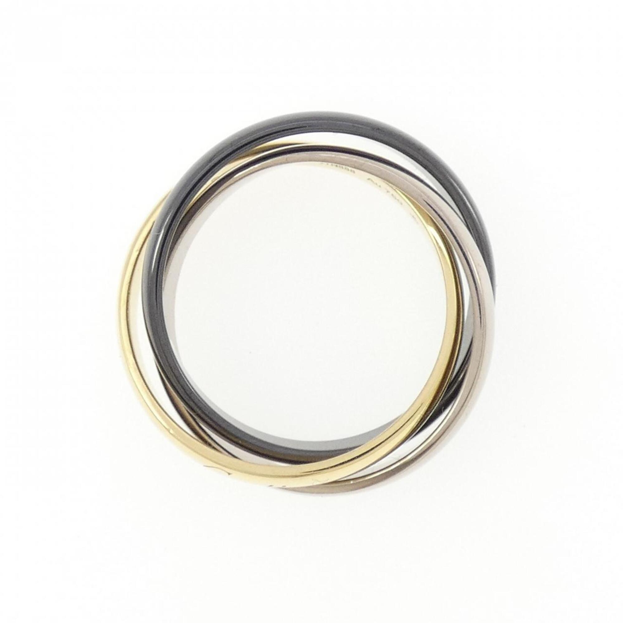 Cartier White Gold (18K) Ceramic Band Ring (Pre-Owned)