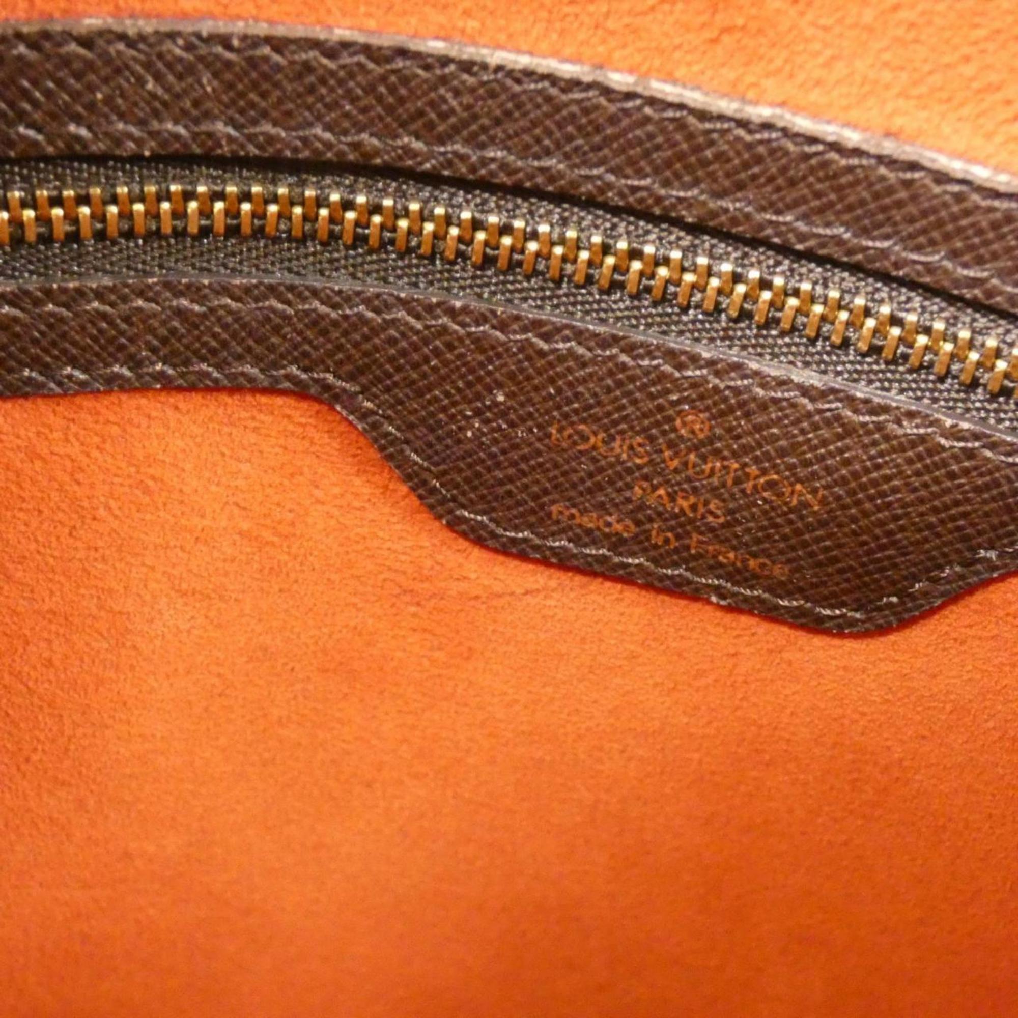 Louis Vuitton Brown Coated Canvas Handbag (Pre-Owned)