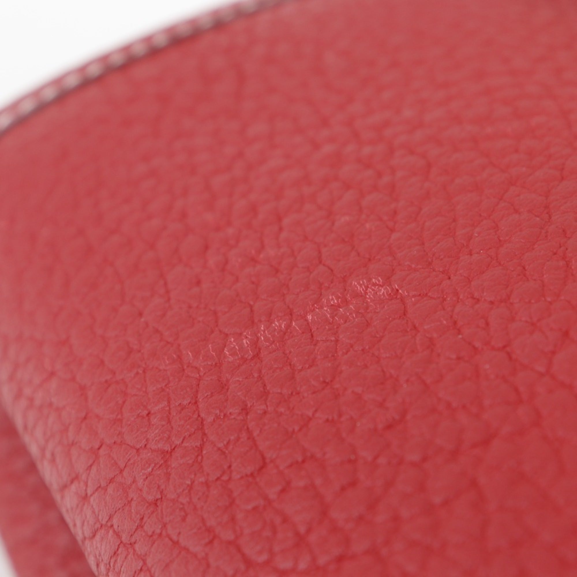 Hermes Red Color Negonda Leather Tote Bag (Pre-Owned)