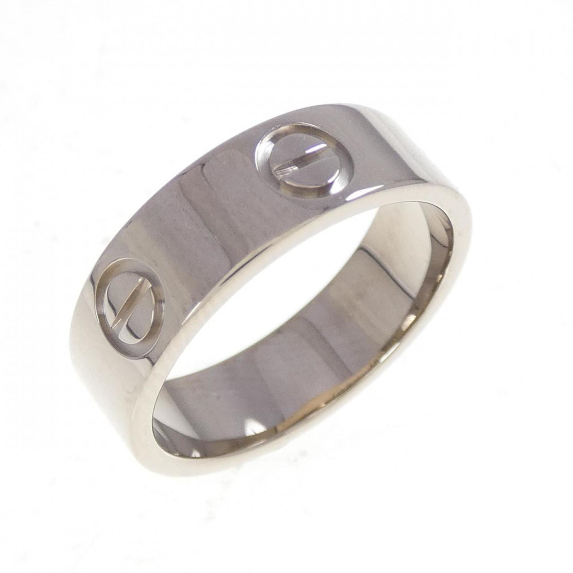 Cartier White Gold White Gold (18K) Band Ring (Pre-Owned)