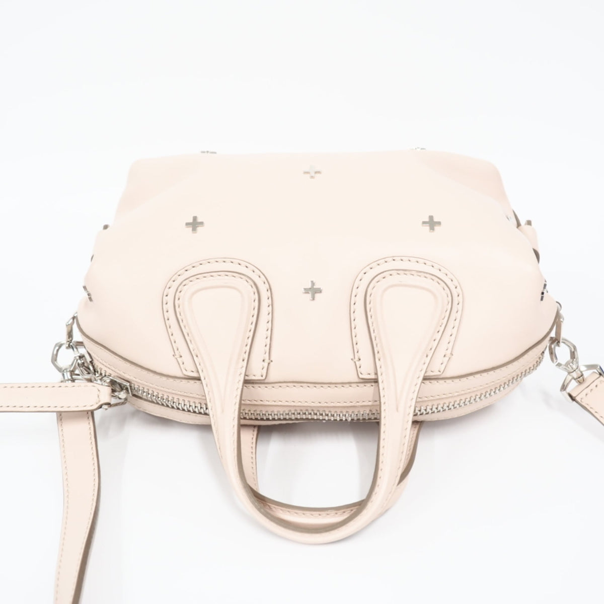 Givenchy Pink Beige Leather Handbag (Pre-Owned)