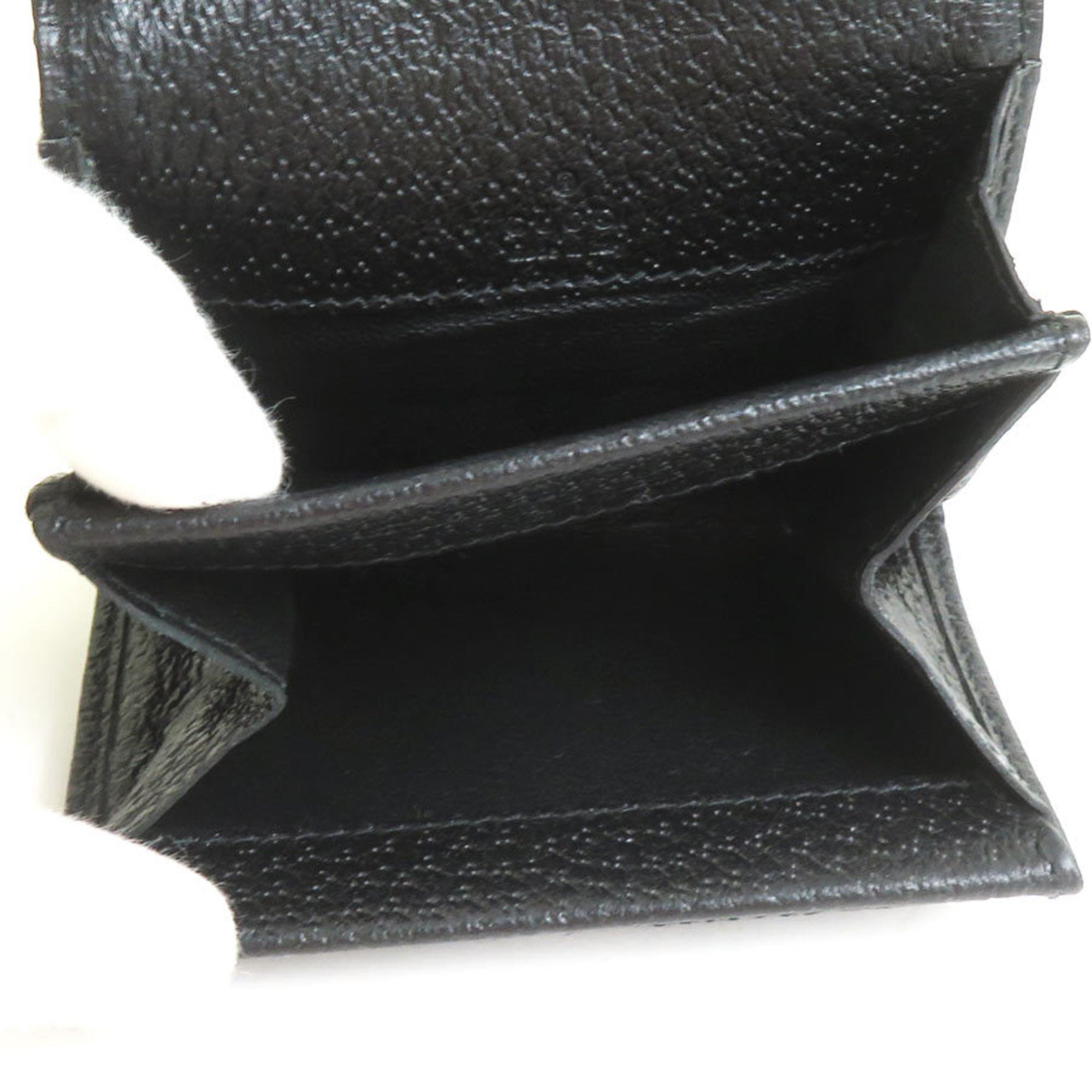 Gucci Black Gg Canvas Coin Purse/Coin Case (Pre-Owned)