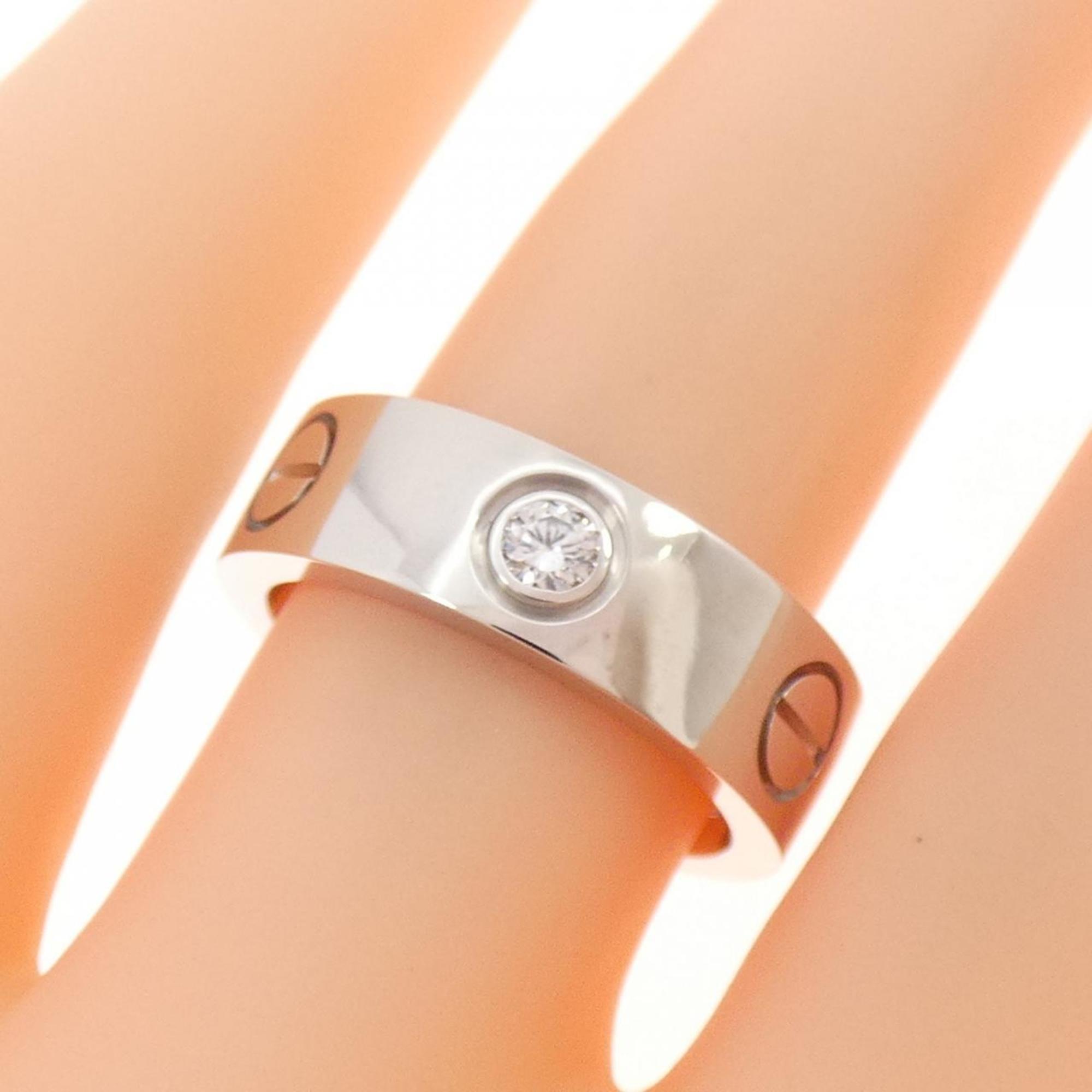 Cartier White Gold White Gold (18K) Band Ring (Pre-Owned)