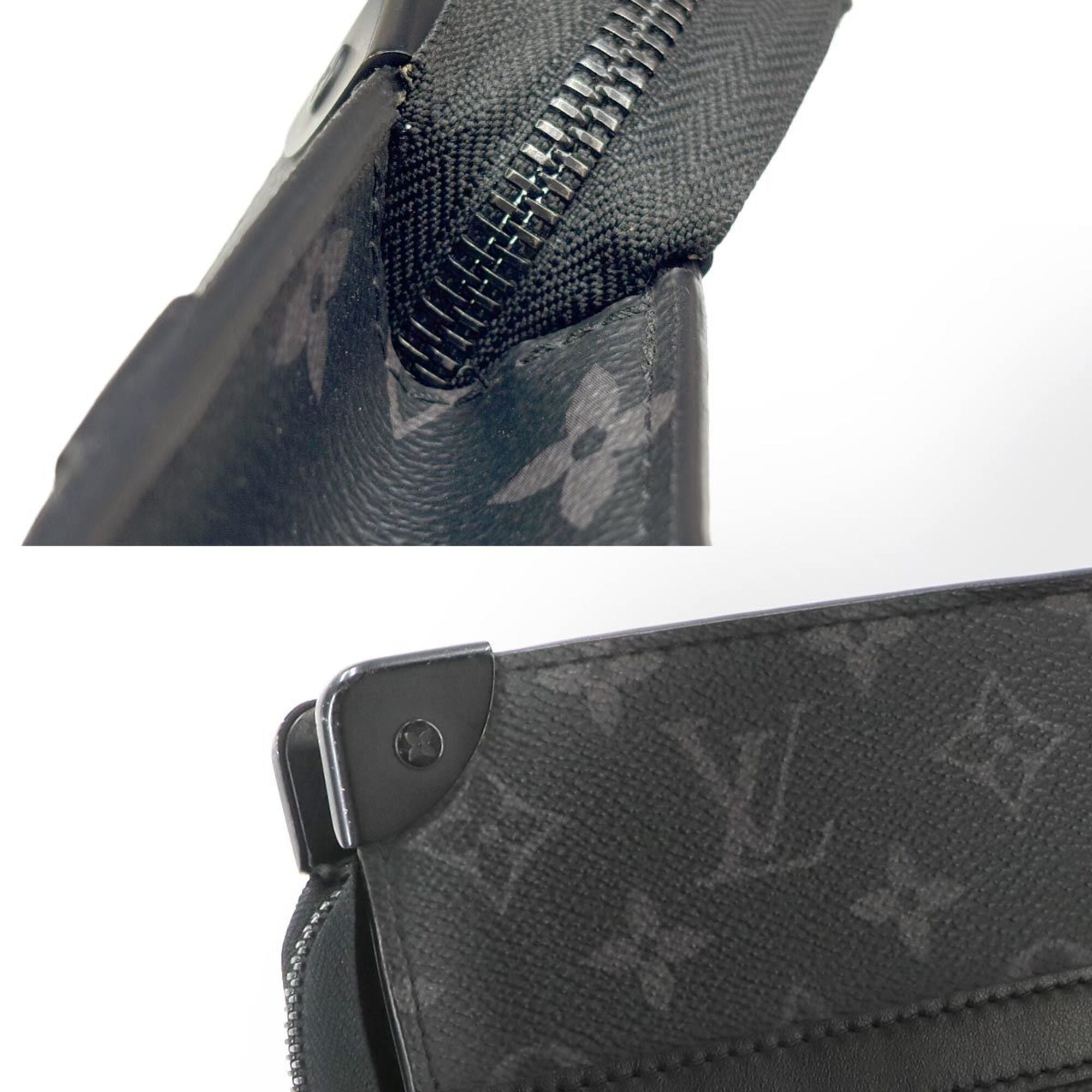 Louis Vuitton Monogram Eclipse Monogram Eclipse Clutch Bag Handbag Pochette (Pre-Owned)