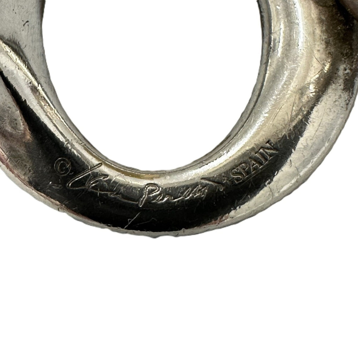 Tiffany Silver Silver Band Ring (Pre-Owned)