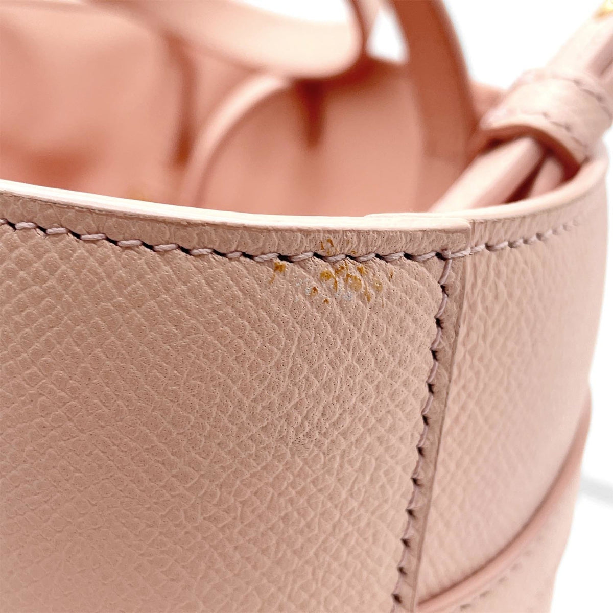 Salvatore Ferragamo Pink Leather Shoulder Bag Tote Bag (Pre-Owned)