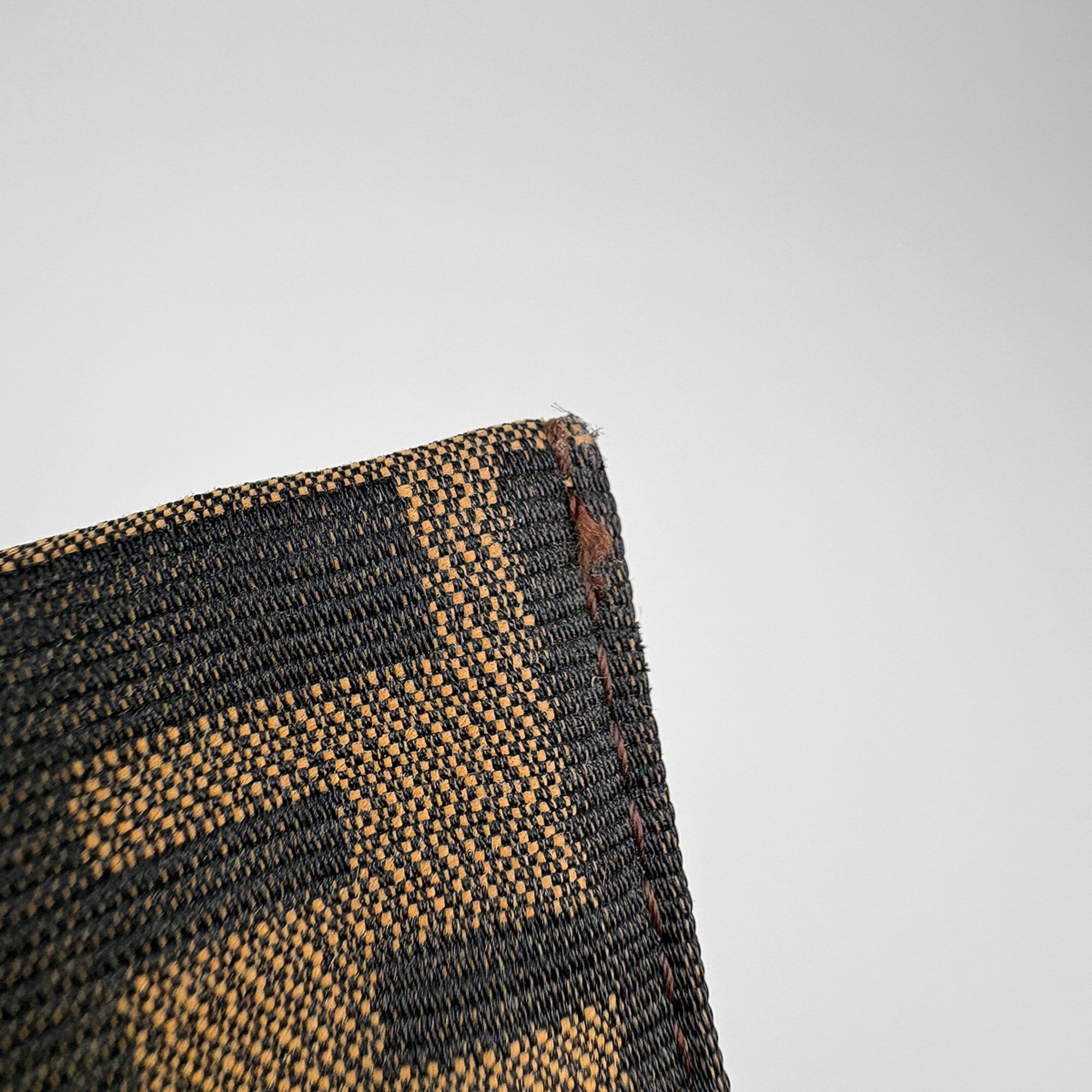 Fendi Brown Canvas Leather Shoulder Bag (Pre-Owned)