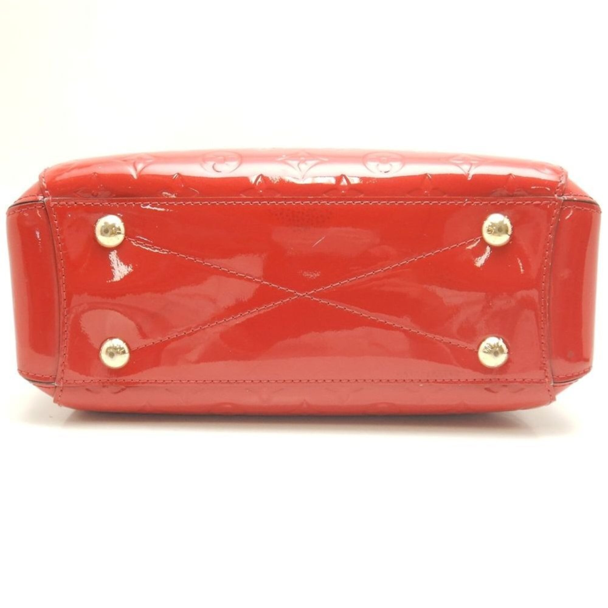 Louis Vuitton Cerise Patent Leather Handbag (Pre-Owned)
