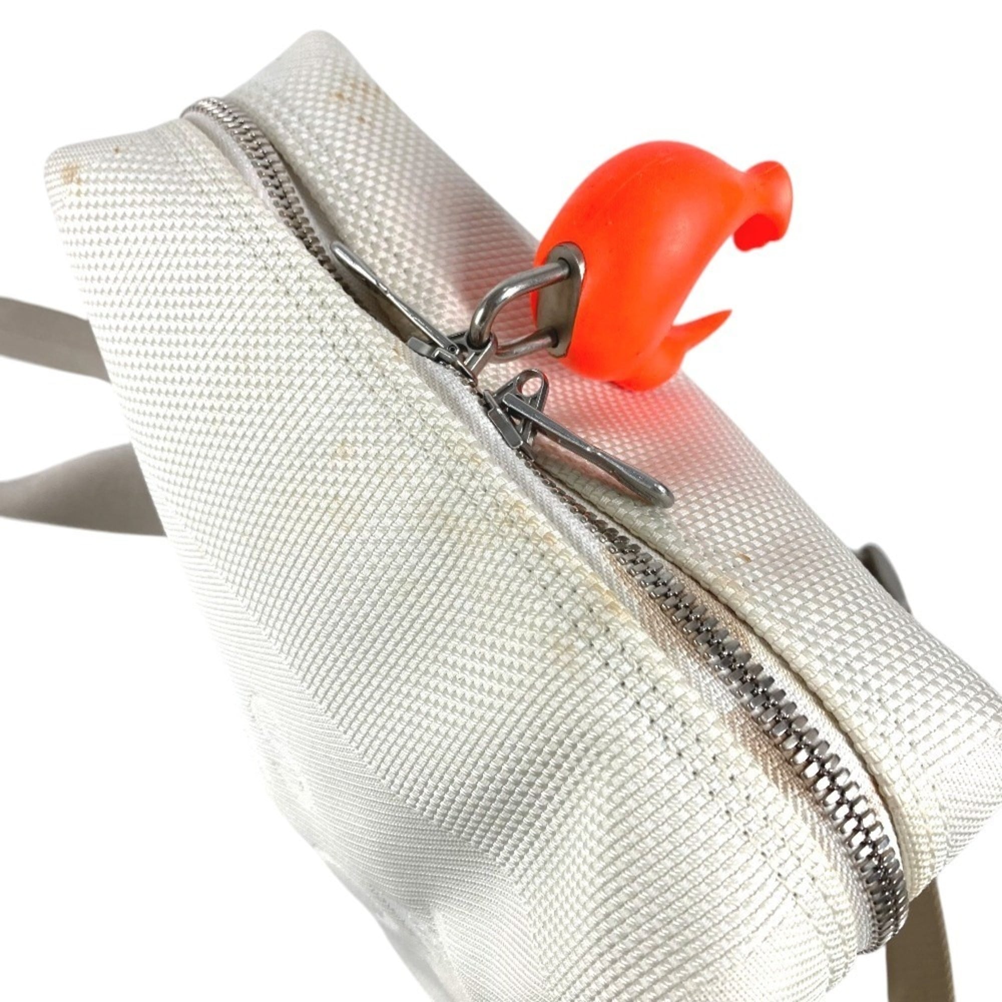 Louis Vuitton Orange White Damier Geant Pochette Shoulder Bag (Pre-Owned)