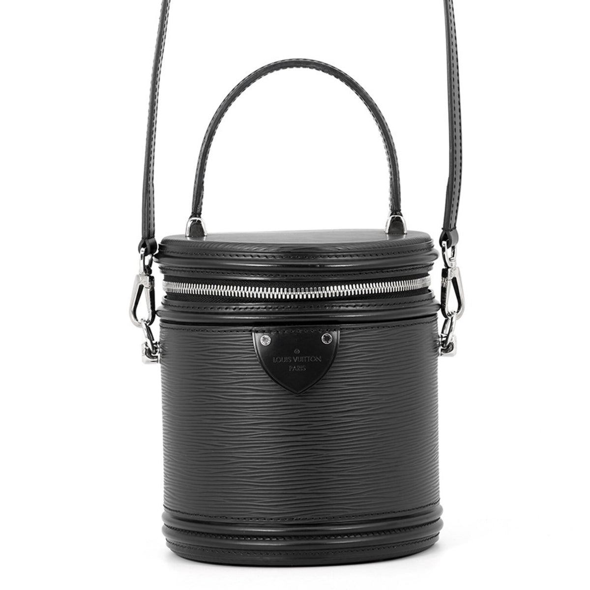 Louis Vuitton Epi Black Noir Epi Leather Handbag Shoulder Bag (Pre-Owned)