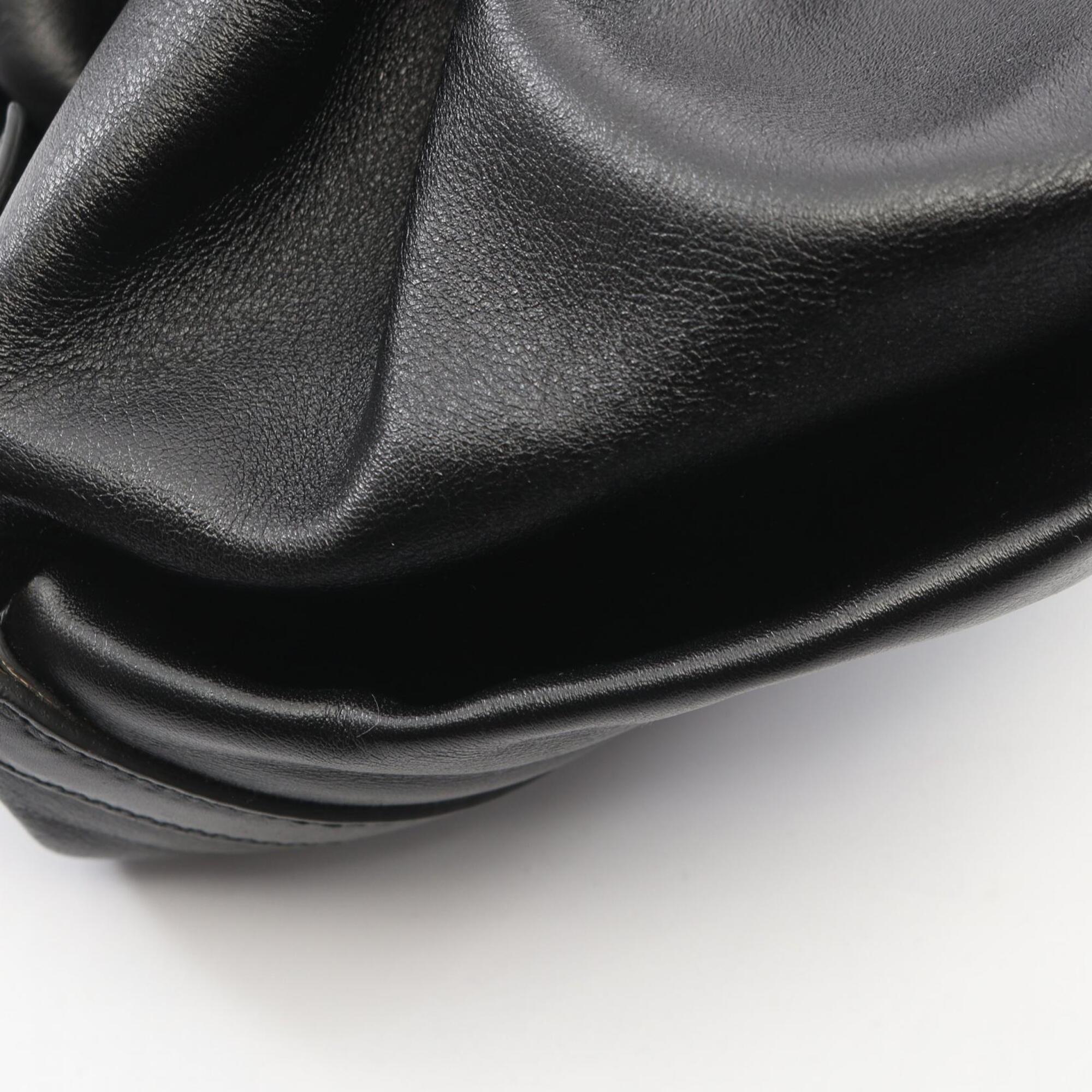 Bvlgari Black Leather Handbag (Pre-Owned)