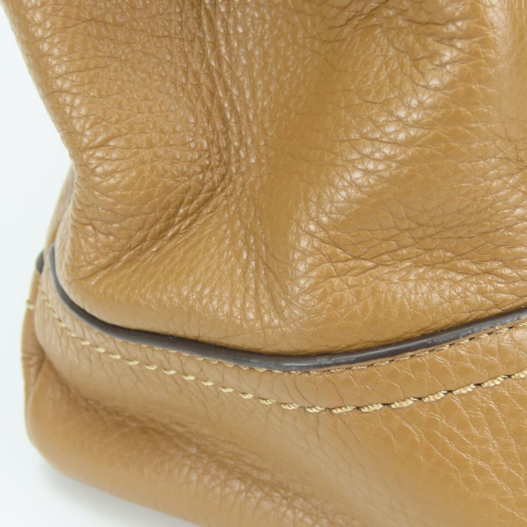 Coach Brown Leather Tote Bag (Pre-Owned)