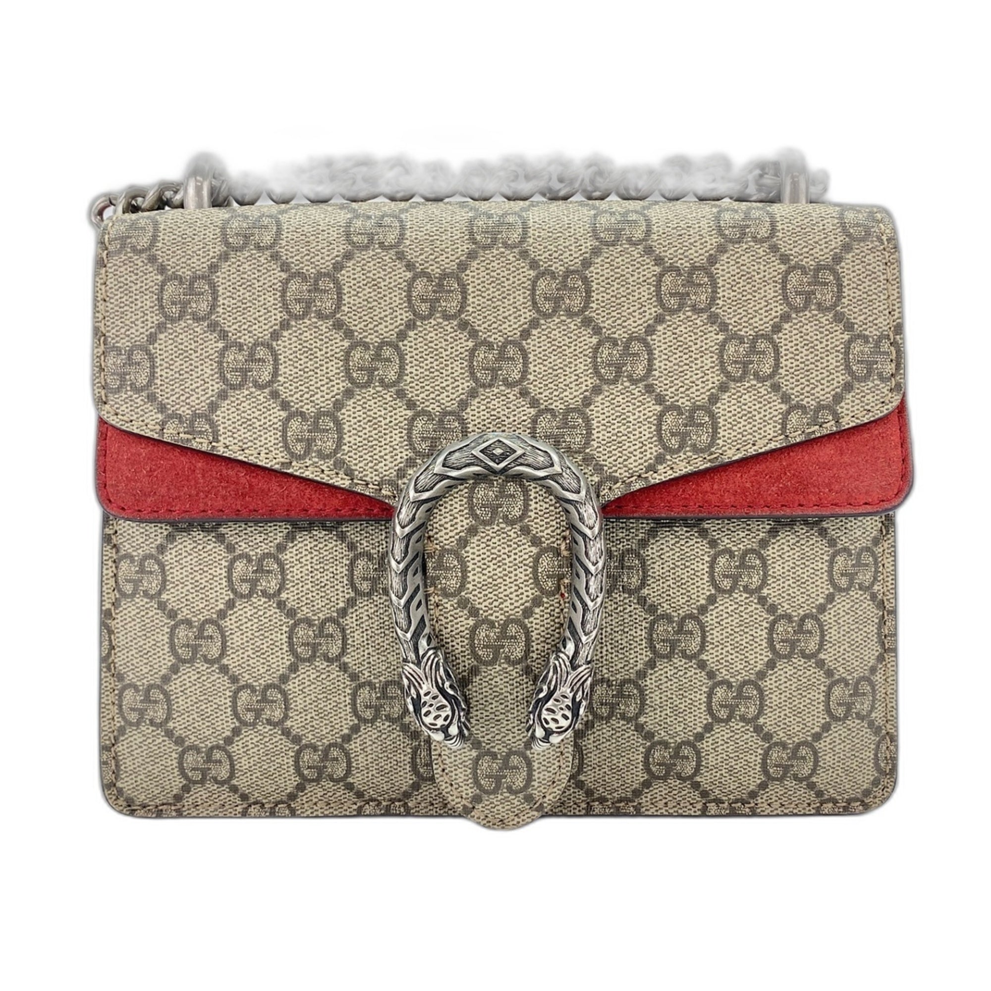 Gucci Red Color Shoulder Bag (Pre-Owned)