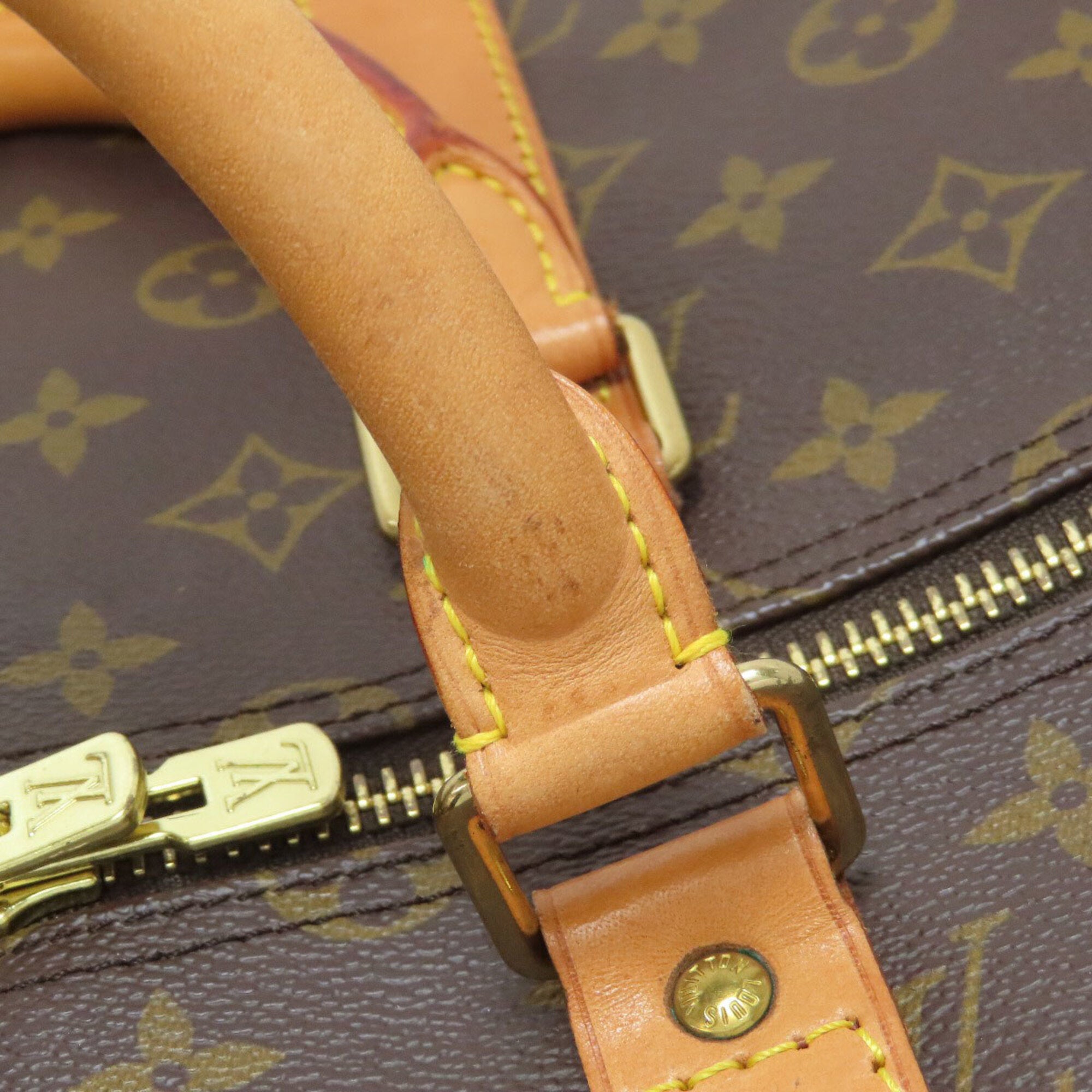 Louis Vuitton Brown Monogram Monogram Canvas Boston Bag (Pre-Owned)