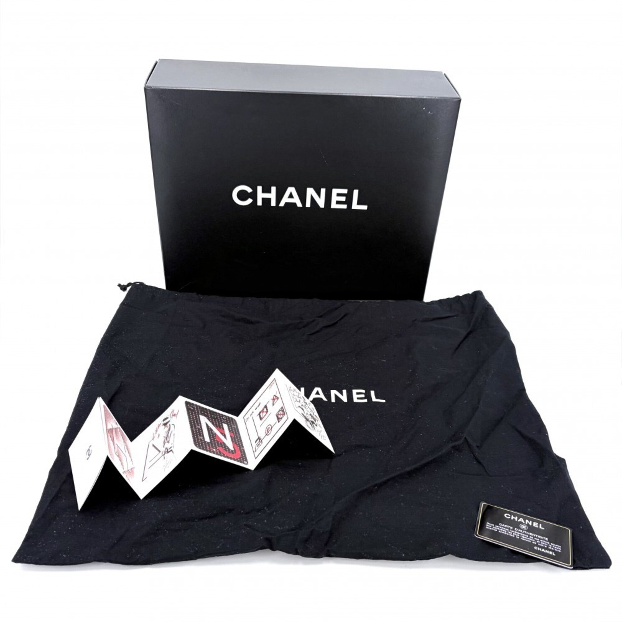 Chanel Silver Leather Handbag Shoulder Bag (Pre-Owned)