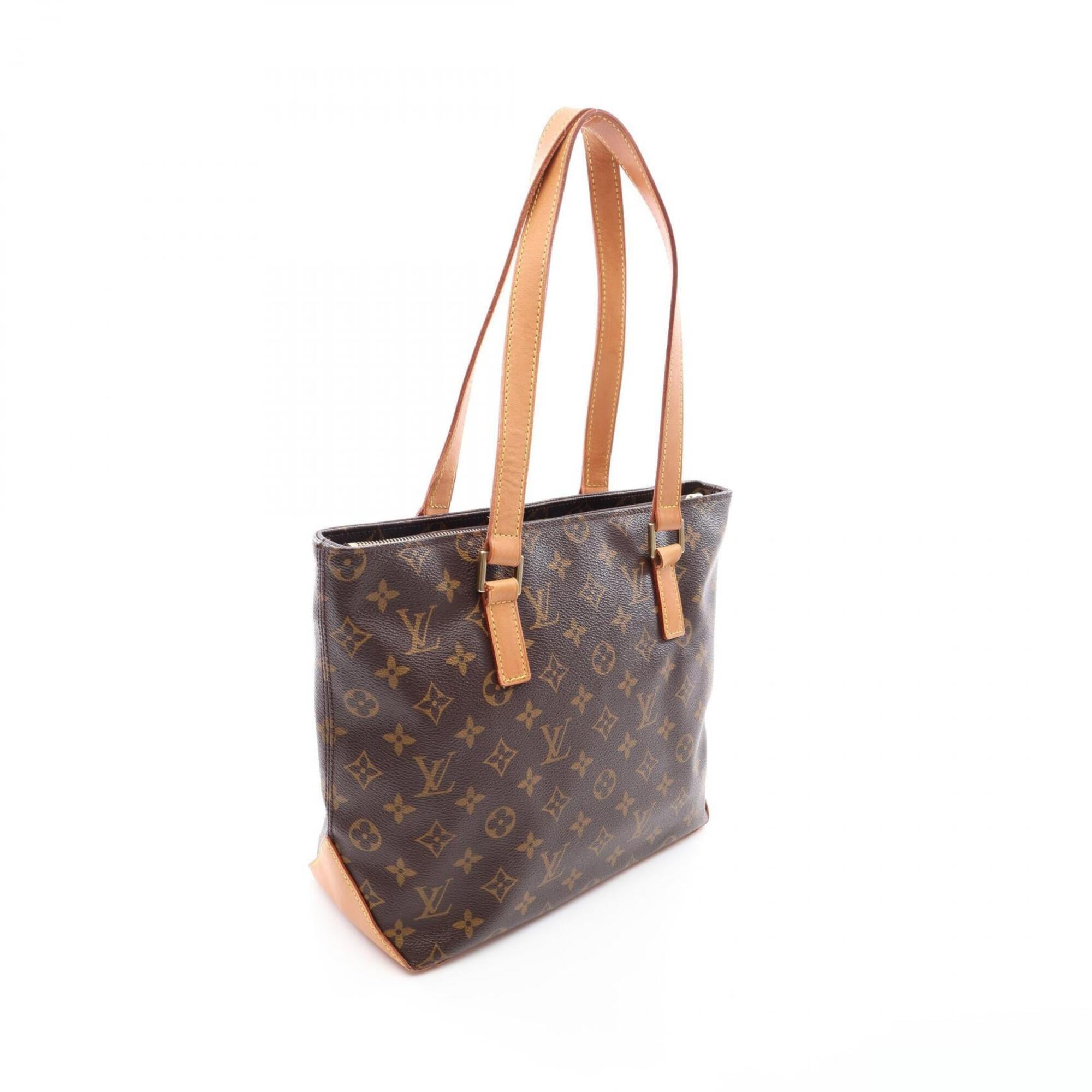 Louis Vuitton Brown Monogram Coated Canvas Pvc Monogram Leather Handbag Shoulder Bag (Pre-Owned)
