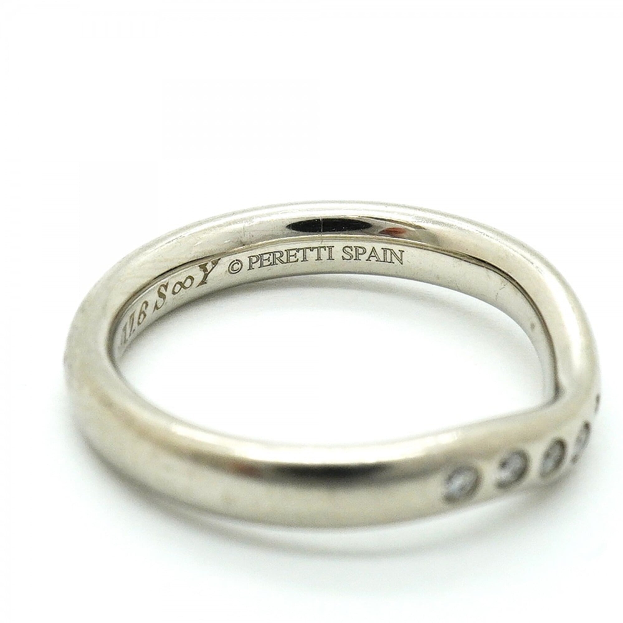 Tiffany Platinum 950 Band Ring (Pre-Owned)