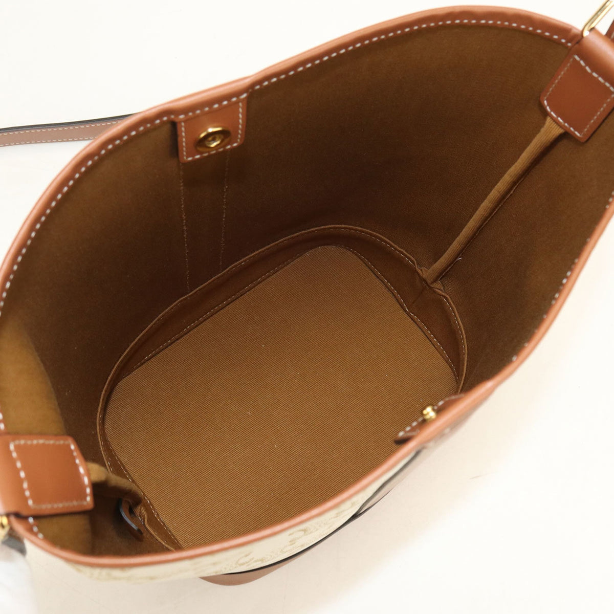 Celine White Pvc Leather Shoulder Bag (Pre-Owned)