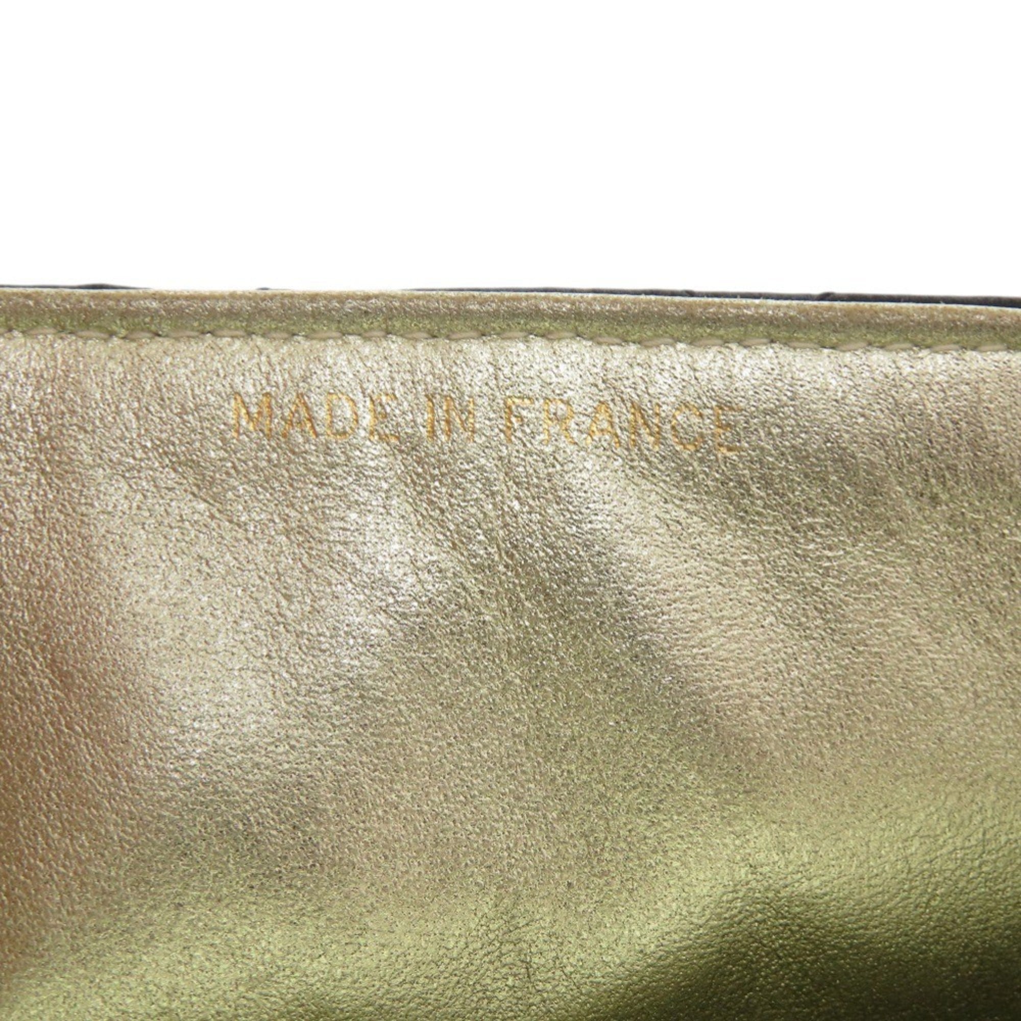 Chanel Black Satin Shoulder Bag (Pre-Owned)