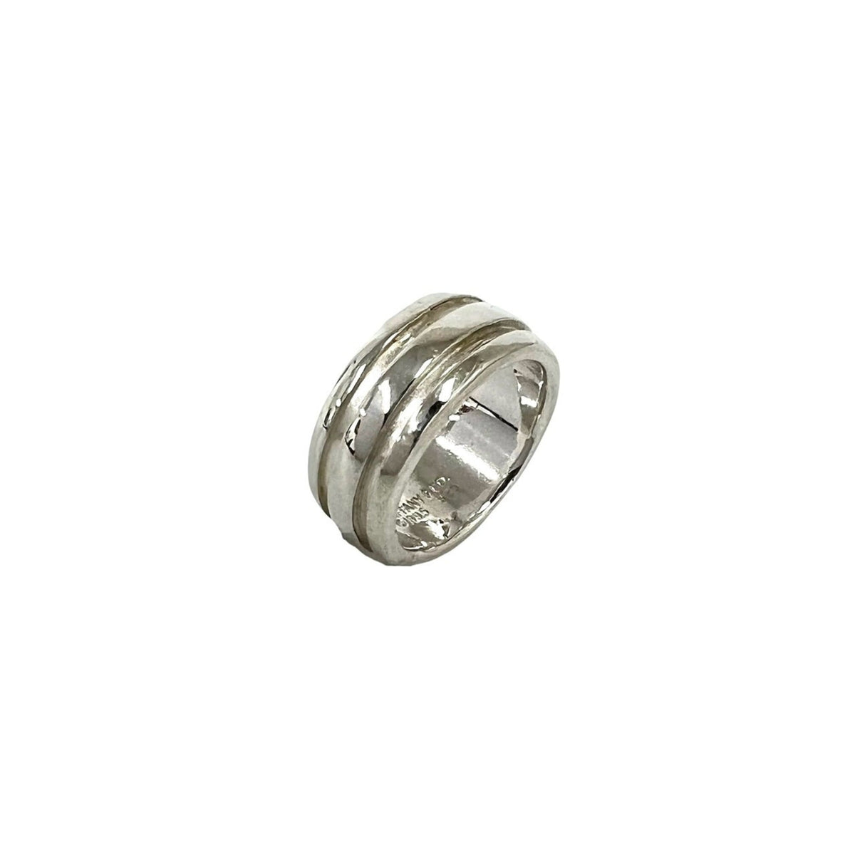 Tiffany Silver Silver 925 Band Ring (Pre-Owned)