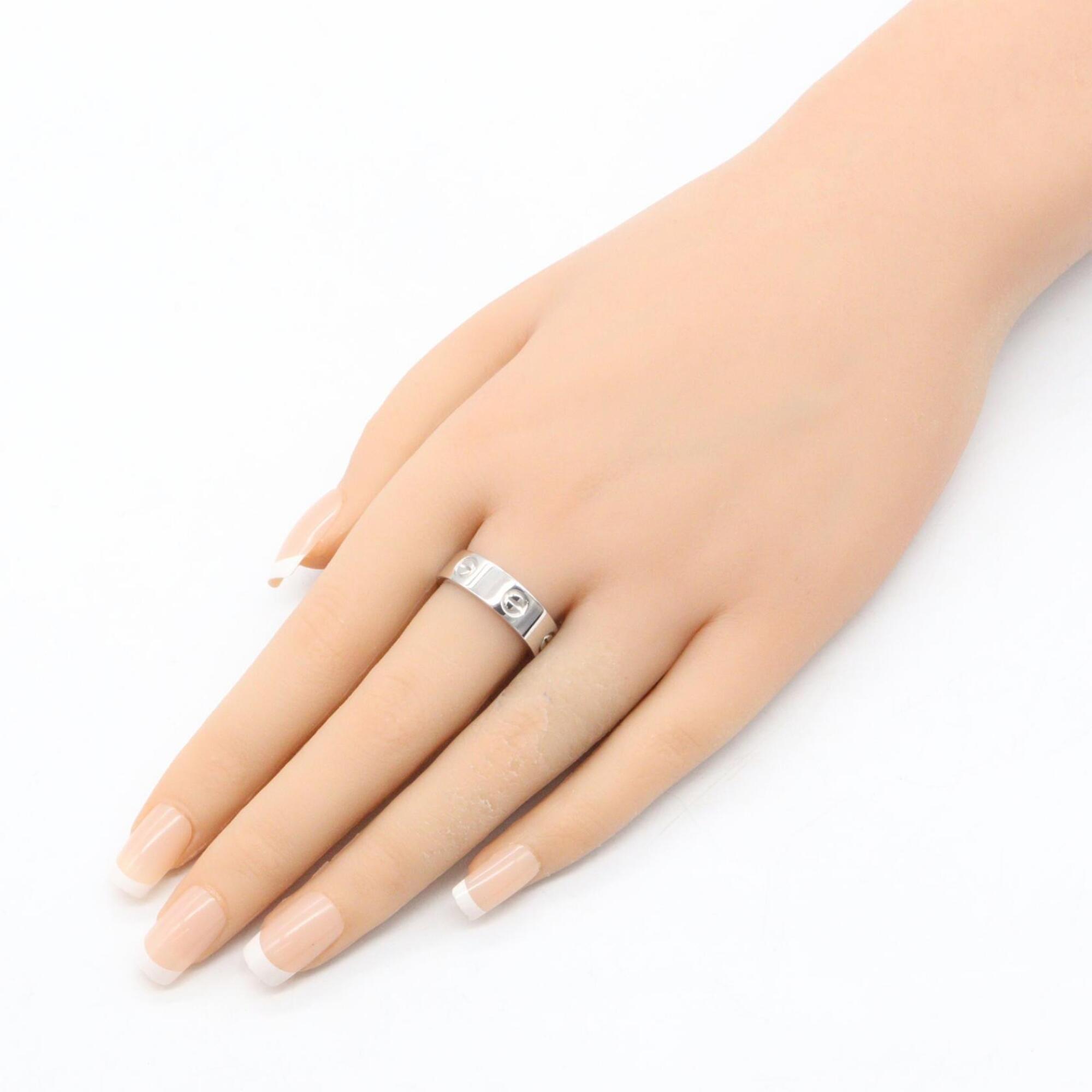 Cartier White Gold White Gold (18K) Band Ring (Pre-Owned)