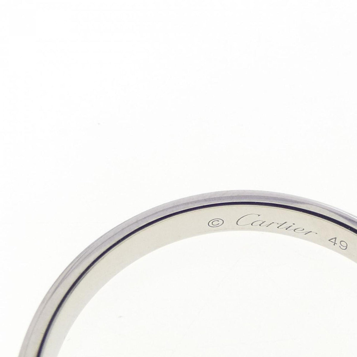Cartier Platinum 950 Band Ring (Pre-Owned)