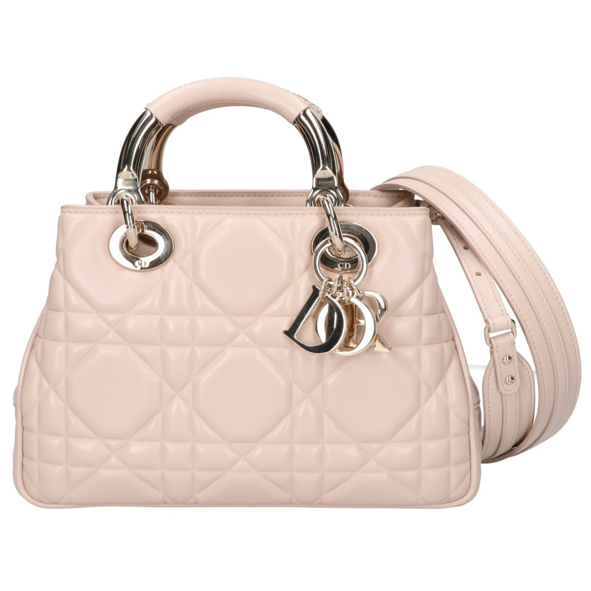 Christian Dior Beige Leather Handbag (Pre-Owned)