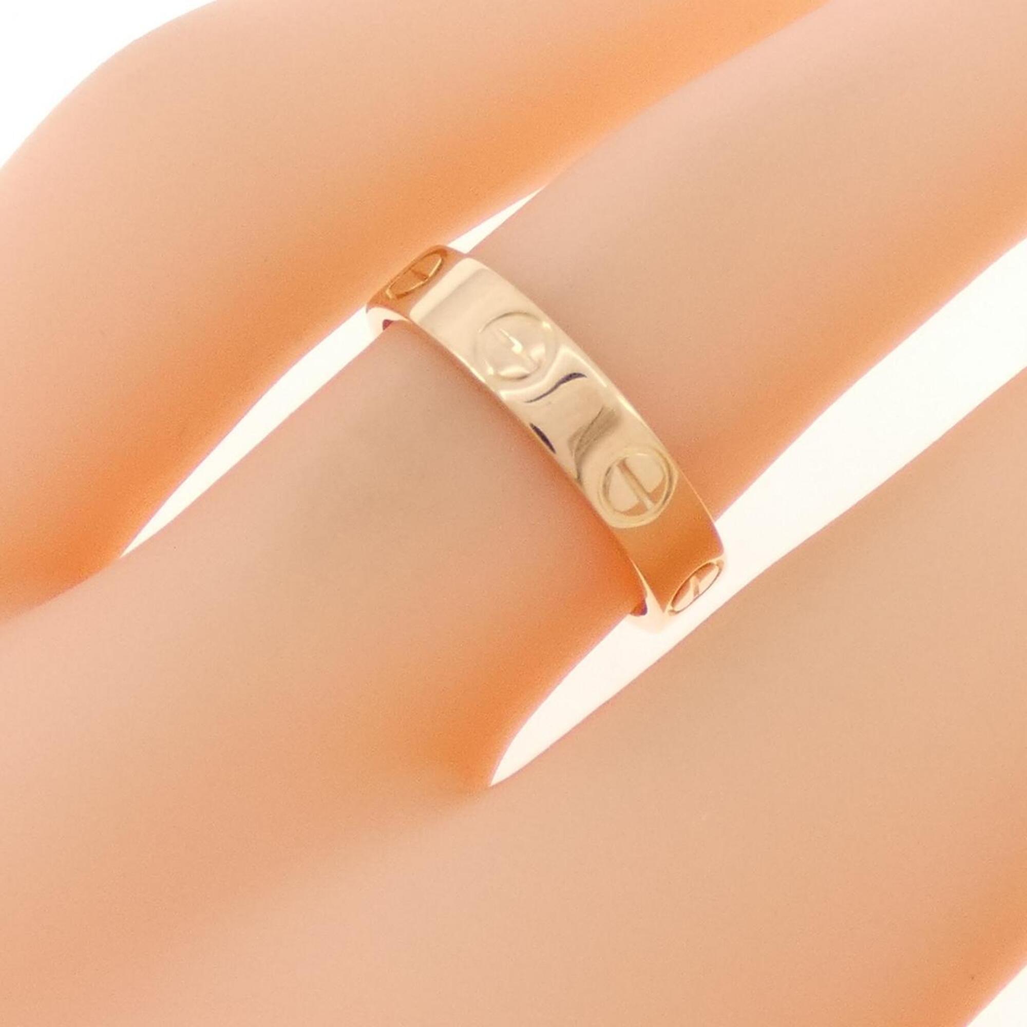 Cartier Love Pink Gold (18K) Band Ring (Pre-Owned)