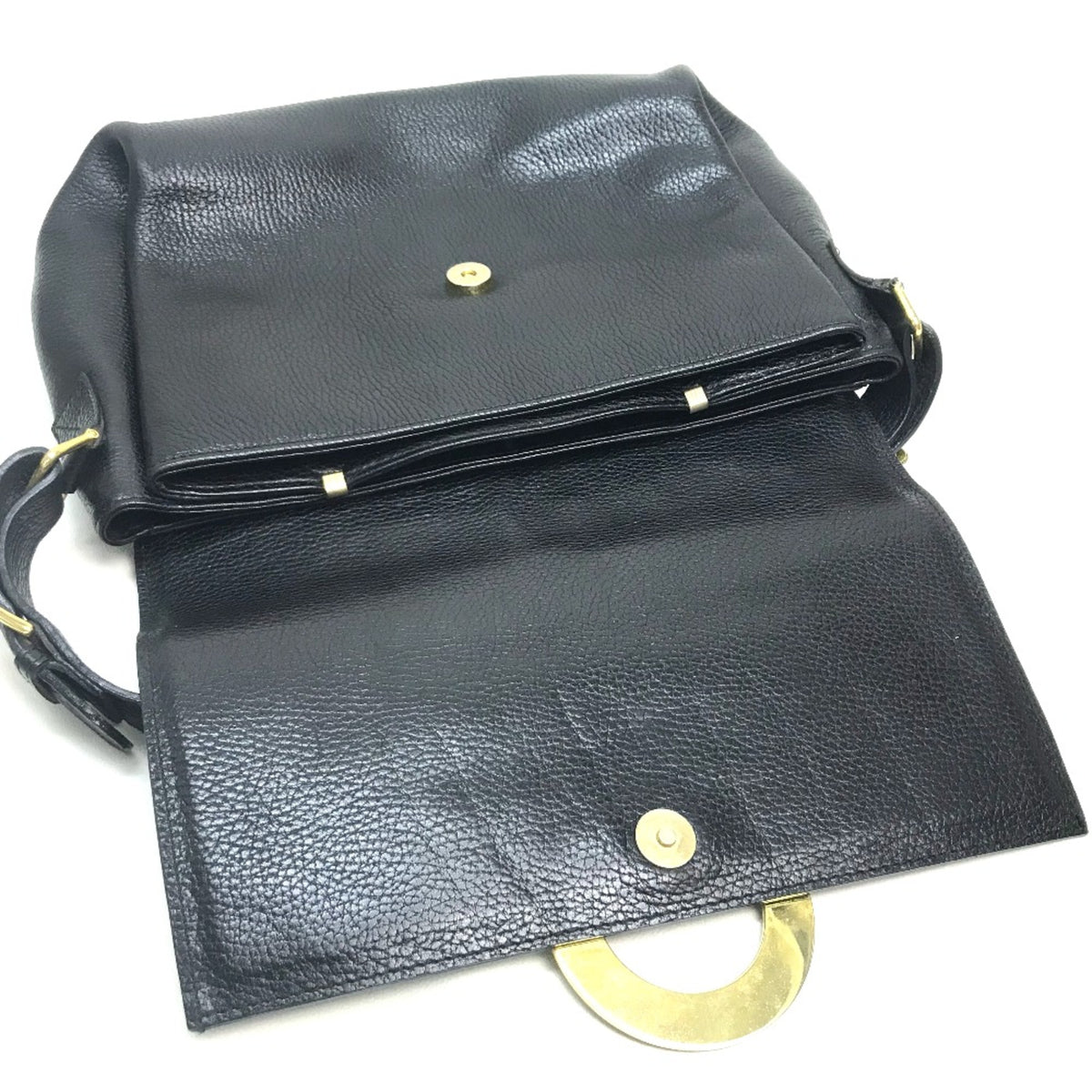 Celine Black Leather Handbag (Pre-Owned)