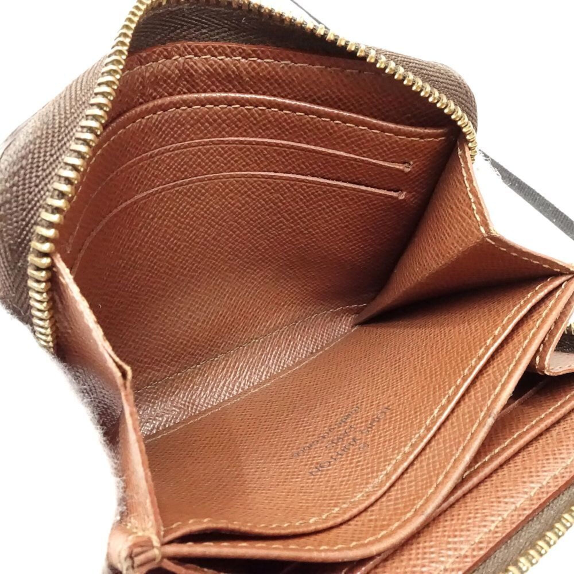 Louis Vuitton Brown Monogram Coin Purse/Coin Case (Pre-Owned)