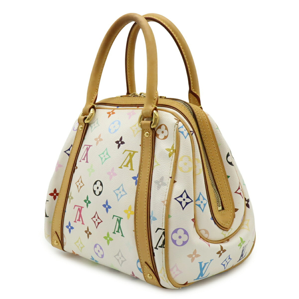 Louis Vuitton Blanc Monogram Multi-Color White Monogram Multicolore Handbag (Pre-Owned)