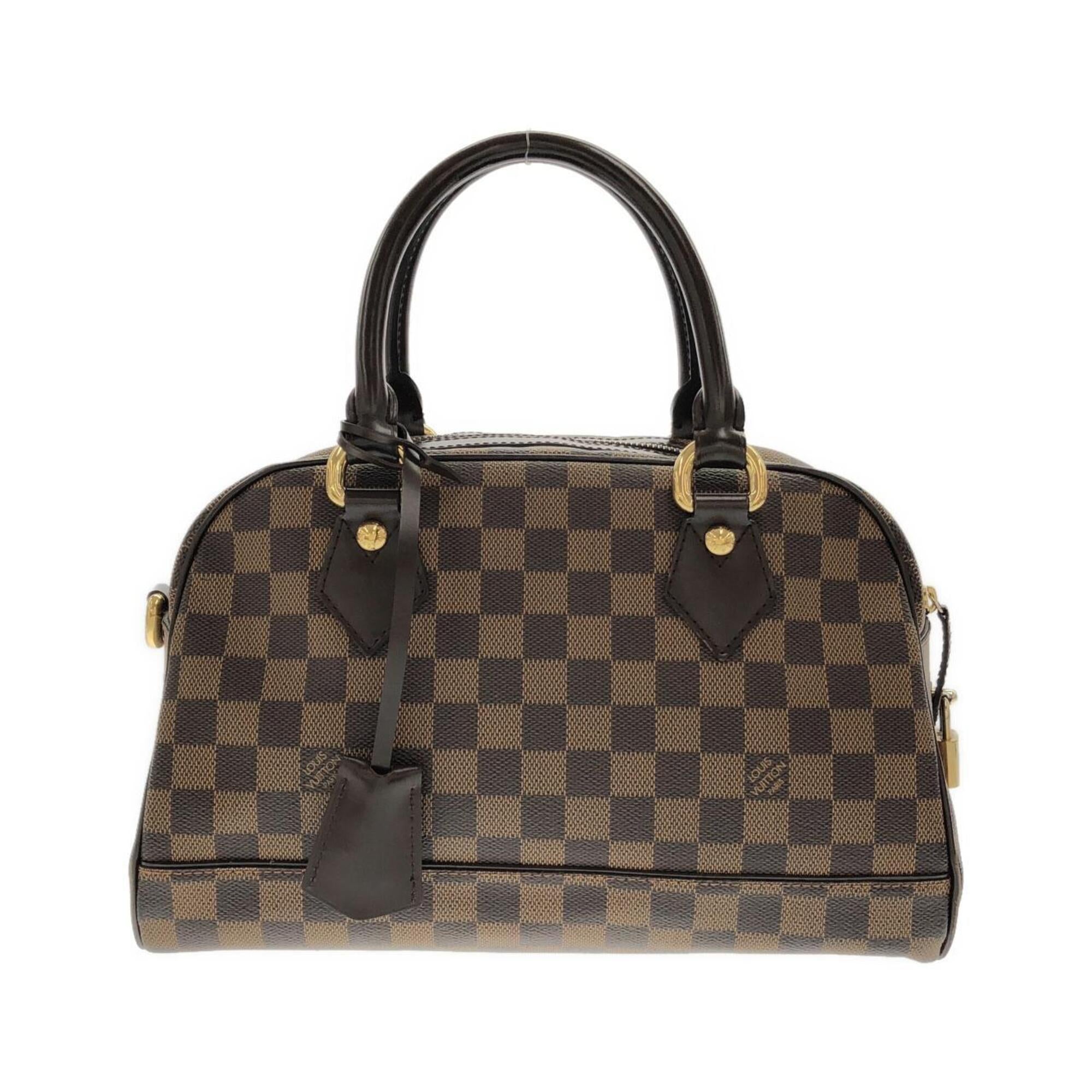 Louis Vuitton Brown Coated Canvas Handbag (Pre-Owned)