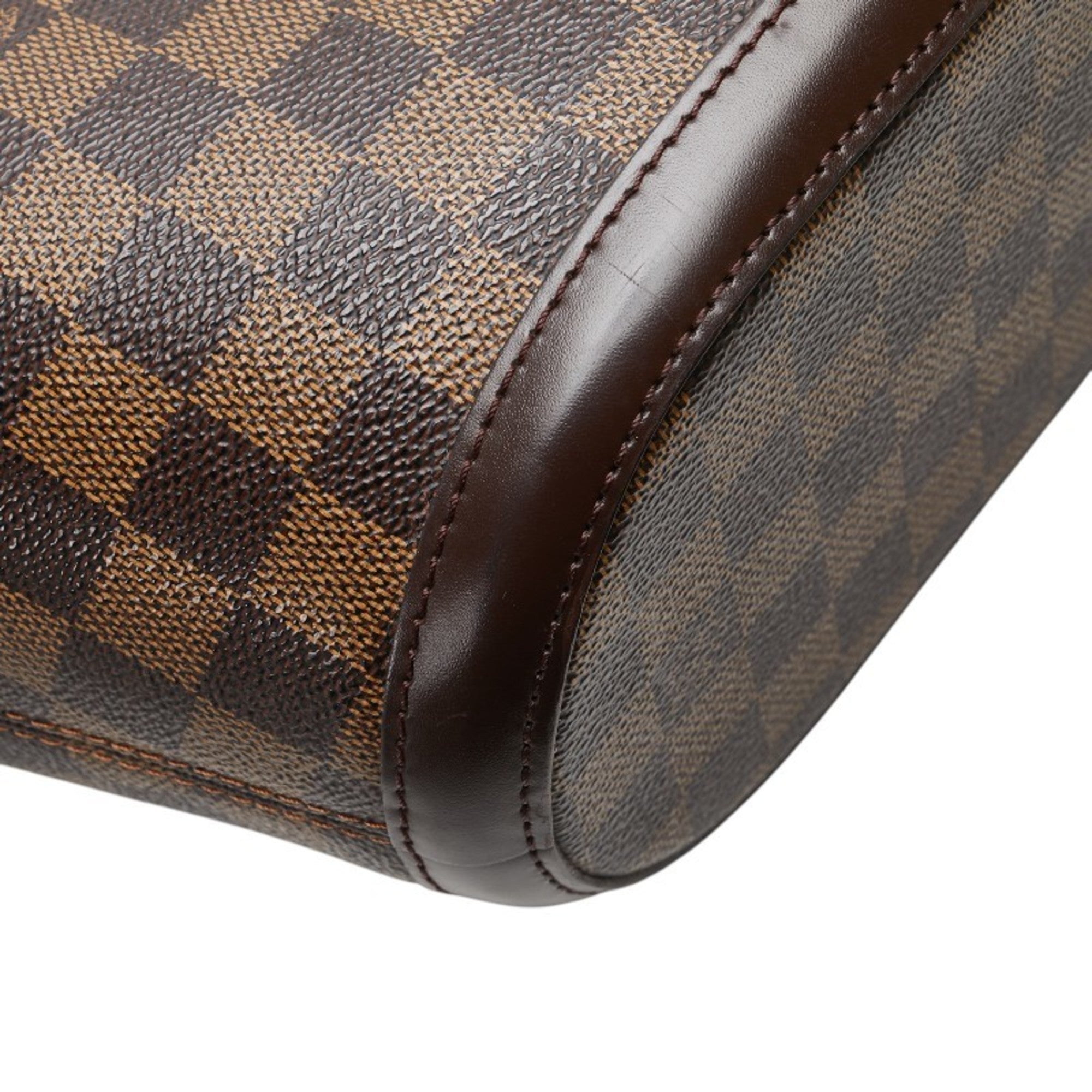 Louis Vuitton Damier Brown Pvc Leather Shoulder Bag Tote Bag (Pre-Owned)