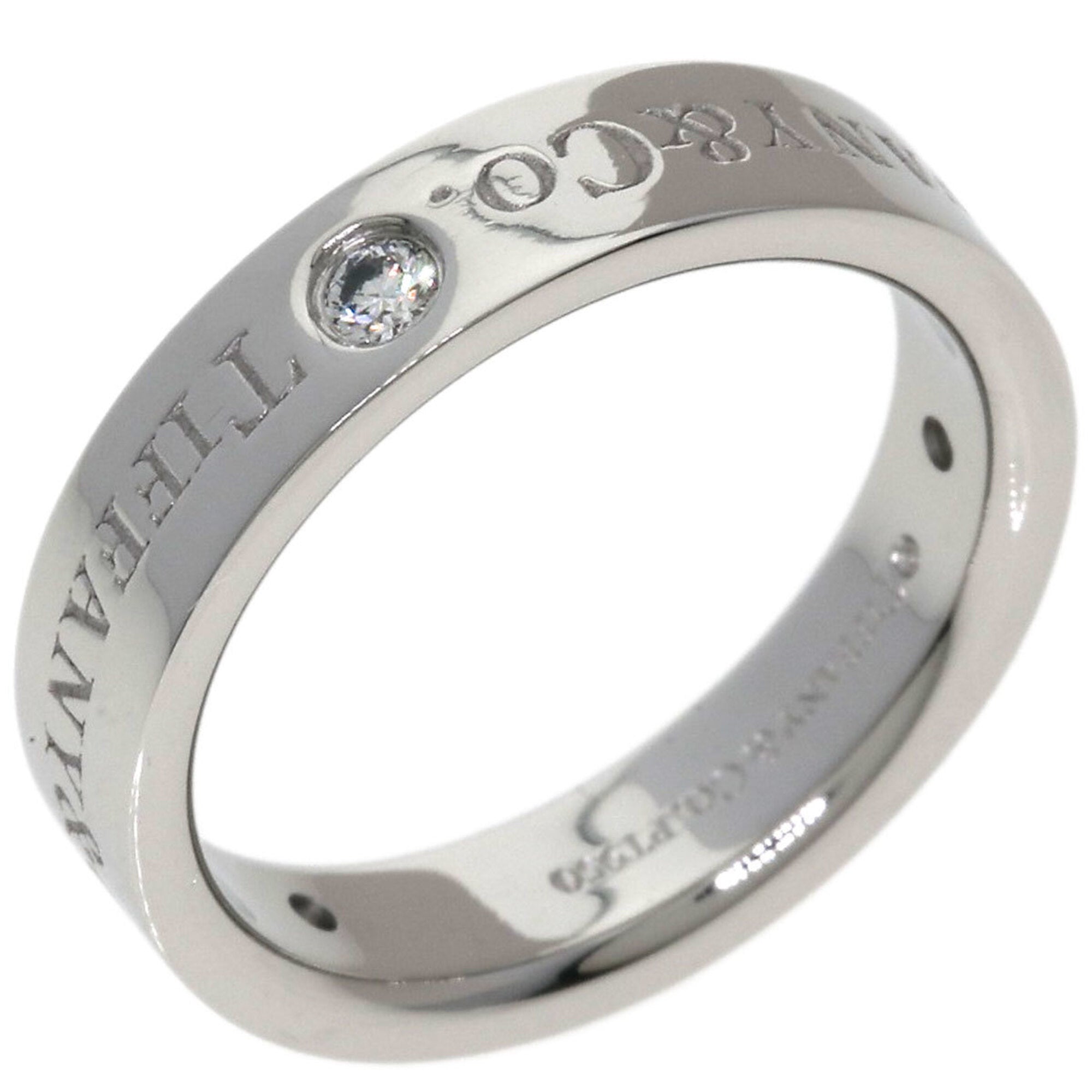 Tiffany Platinum 950 Band Ring (Pre-Owned)
