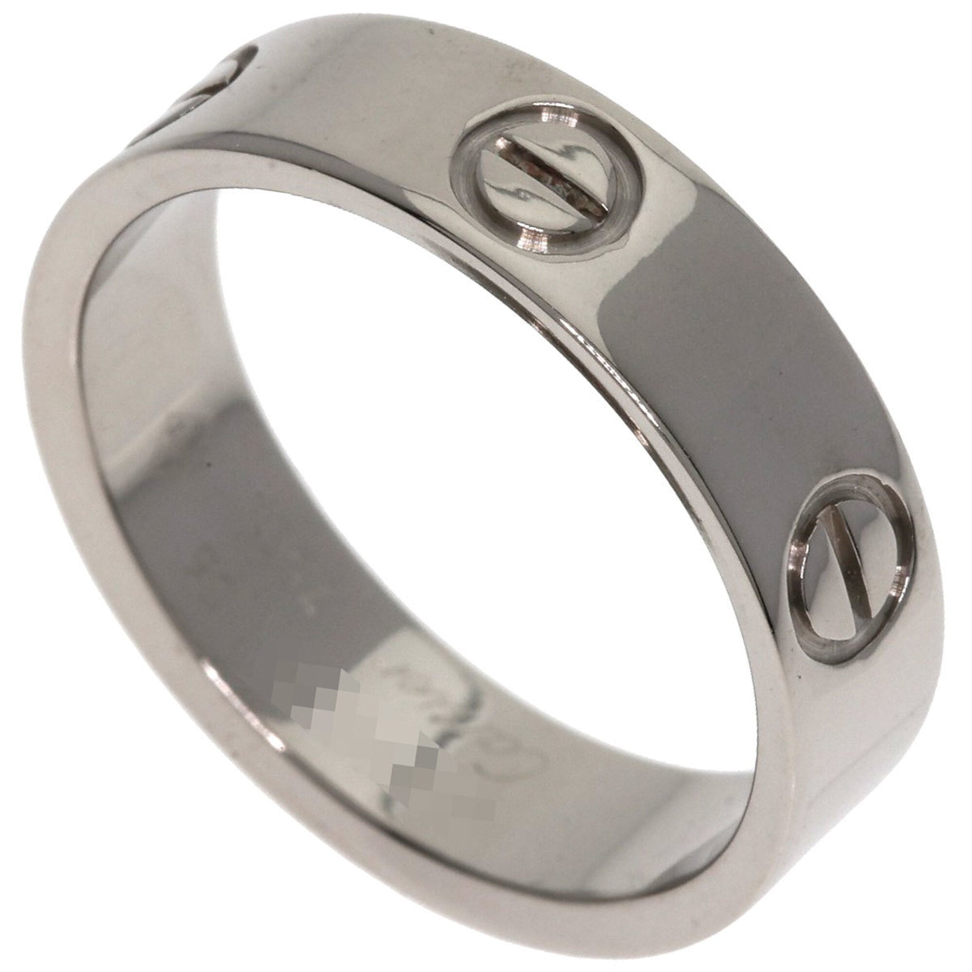 Cartier Love White Gold (18K) Band Ring (Pre-Owned)