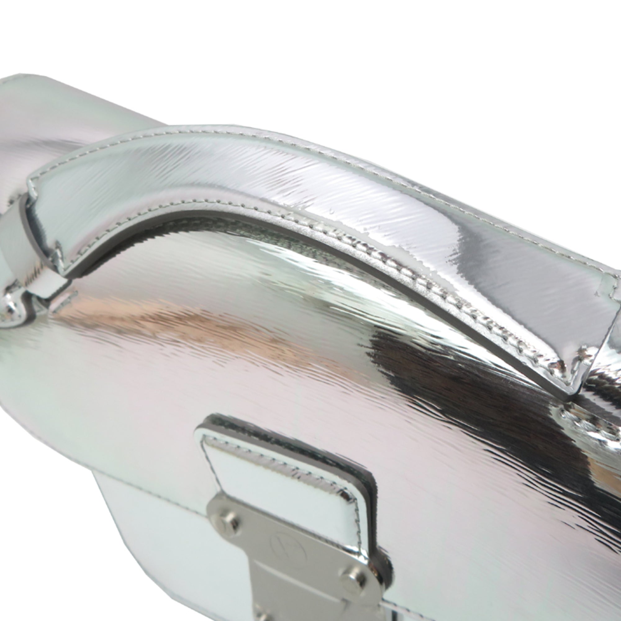 Louis Vuitton Silver Metal Handbag (Pre-Owned)