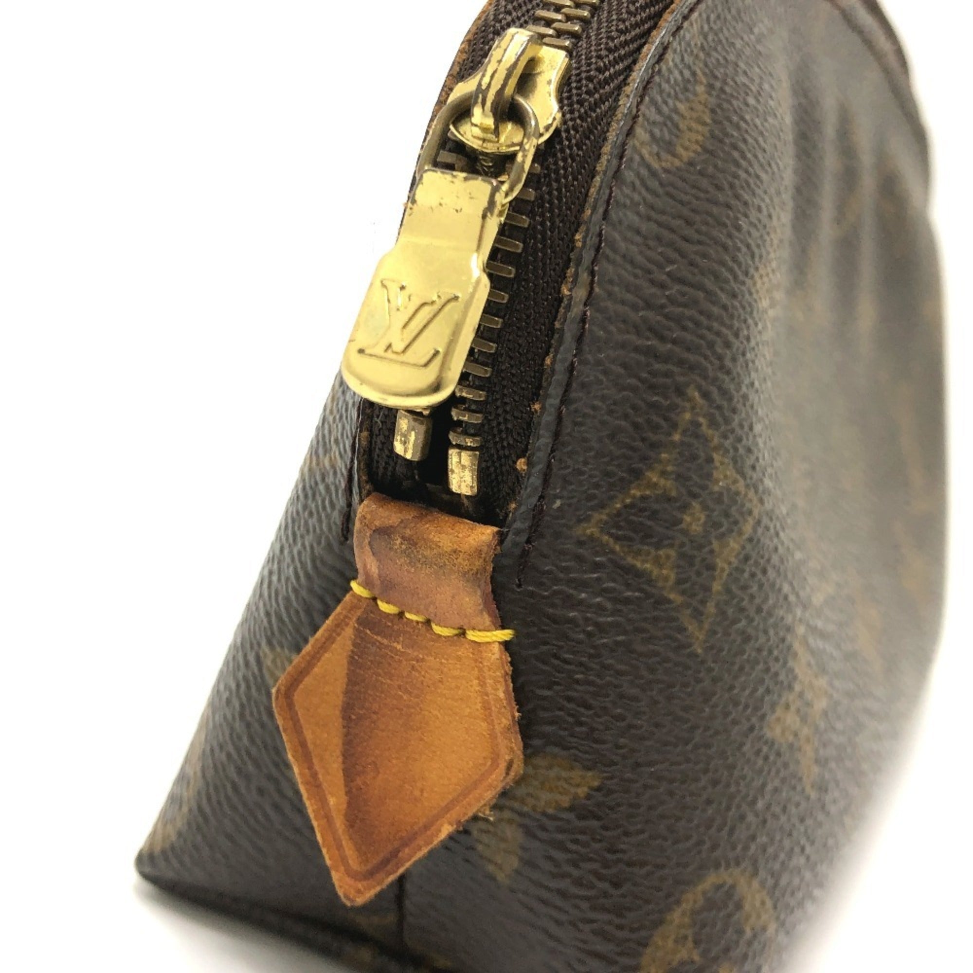 Louis Vuitton Brown Monogram Canvas Pouch (Pre-Owned)