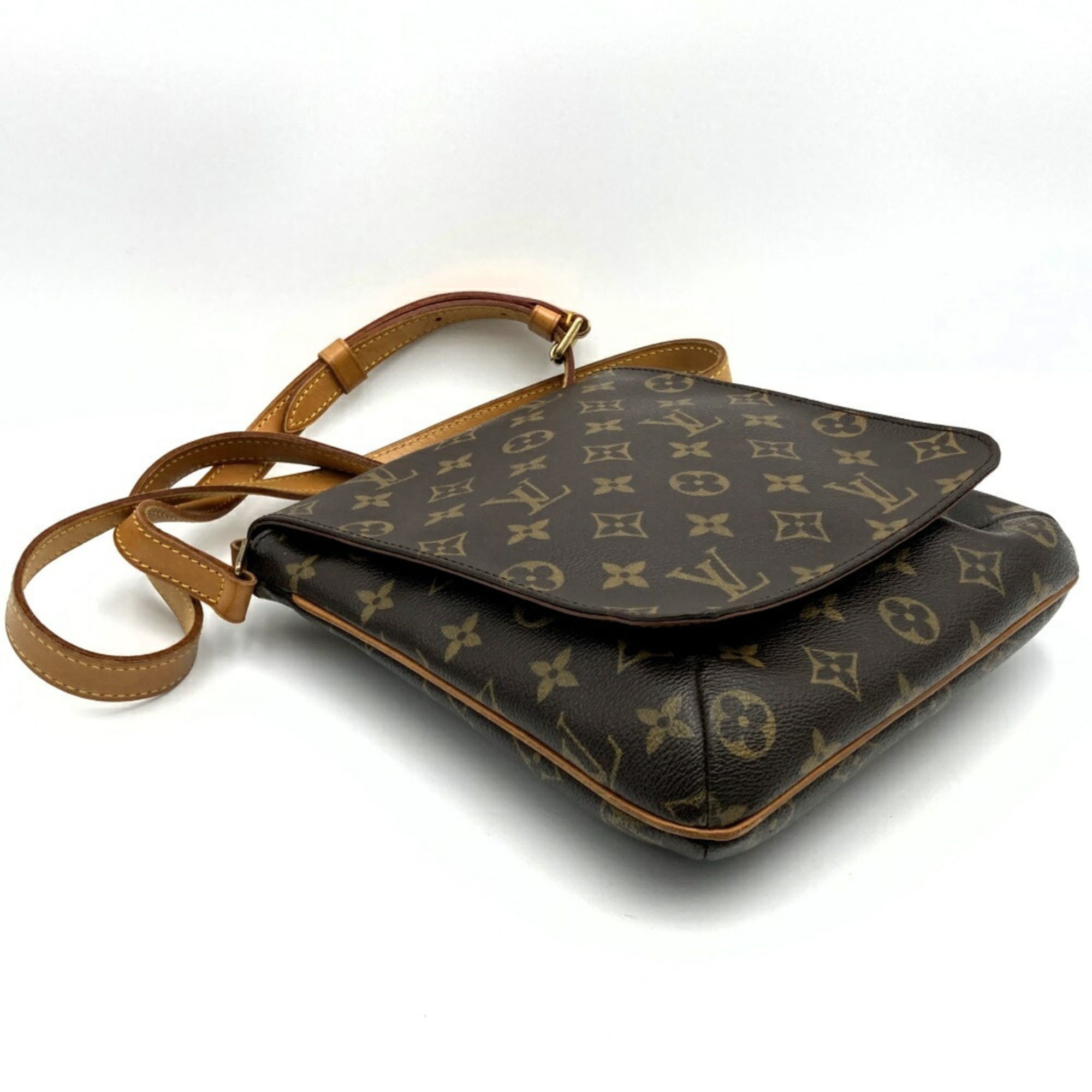 Louis Vuitton Brown Monogram Monogram Shoulder Bag (Pre-Owned)