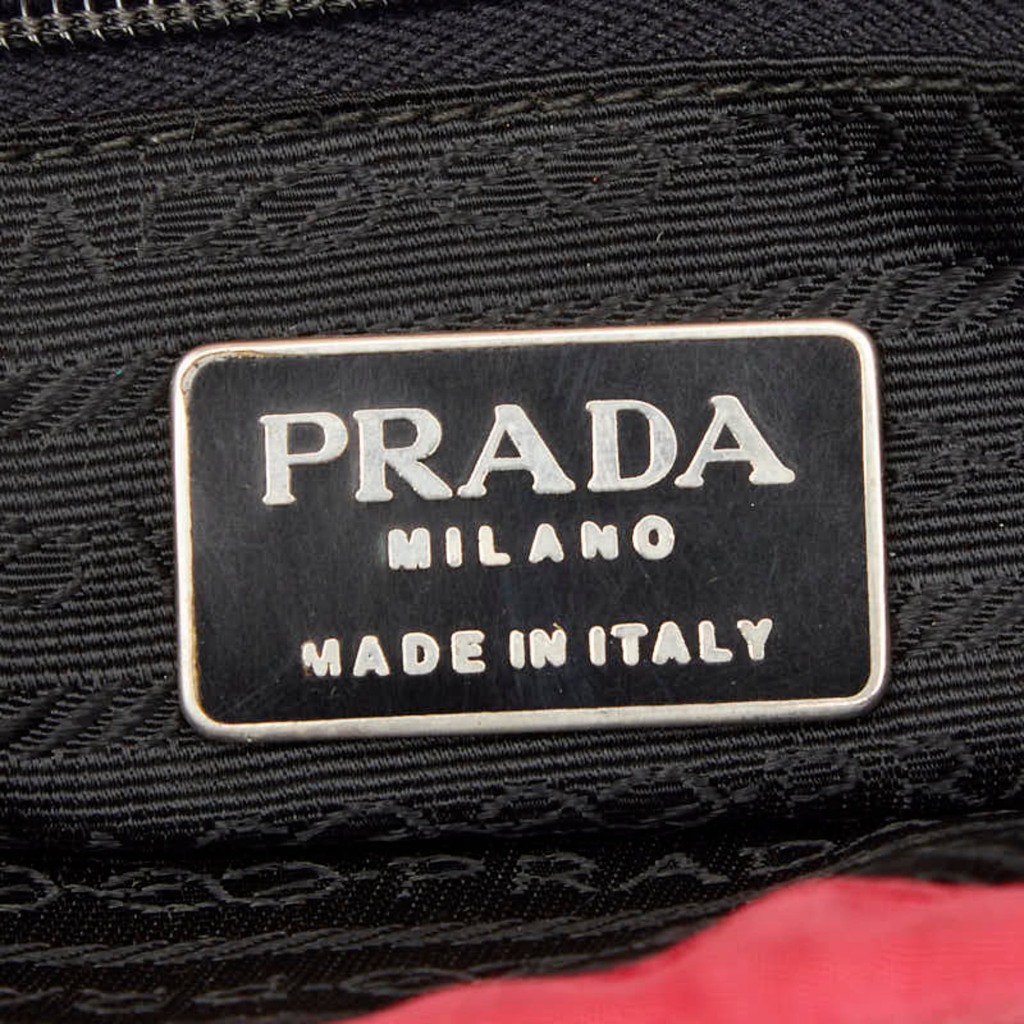 Prada Pink Nylon Handbag (Pre-Owned)