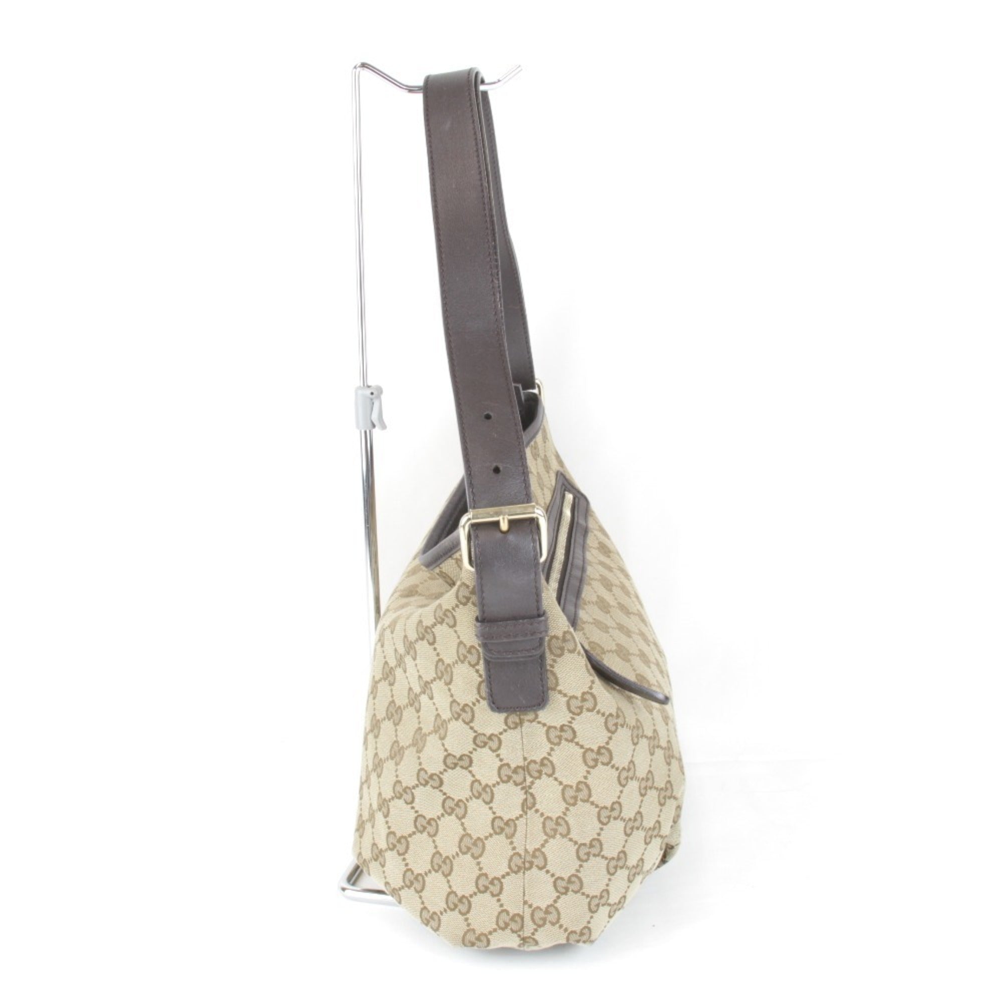 Gucci Brown Gg Canvas Shoulder Bag (Pre-Owned)