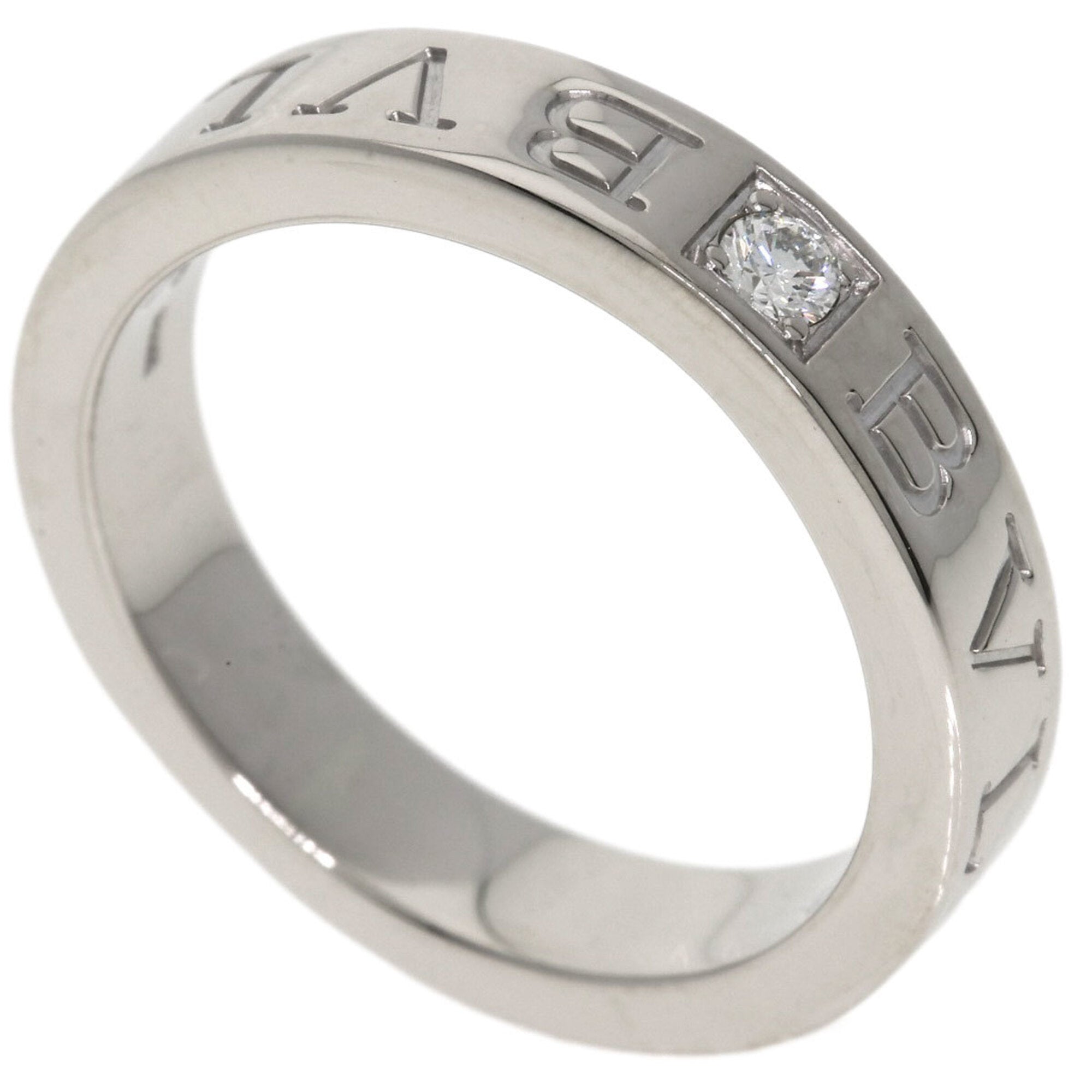Bvlgari White Gold (18K) Band Ring (Pre-Owned)