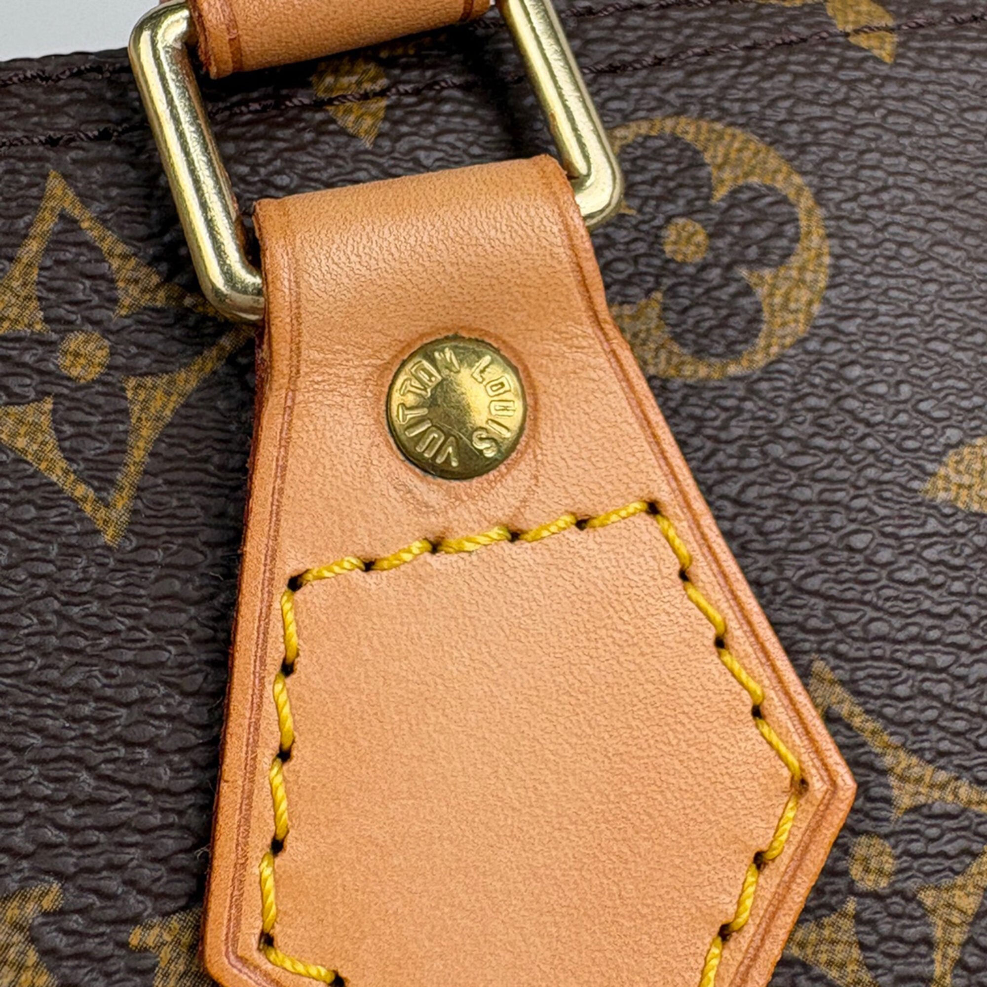 Louis Vuitton Brown Monogram Boston Bag Handbag (Pre-Owned)