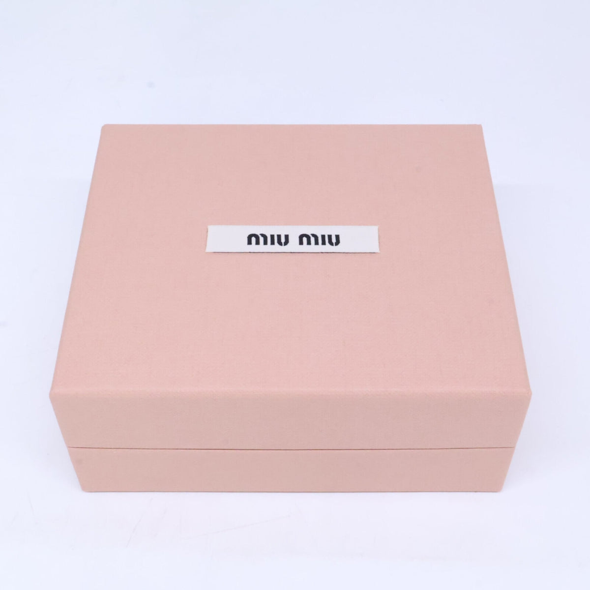 Miu Miu Black Leather Wallet (Tri-Fold) (Pre-Owned)