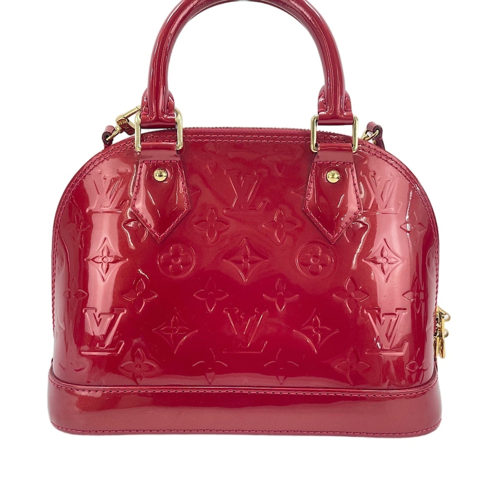 Louis Vuitton Red Color Handbag (Pre-Owned)