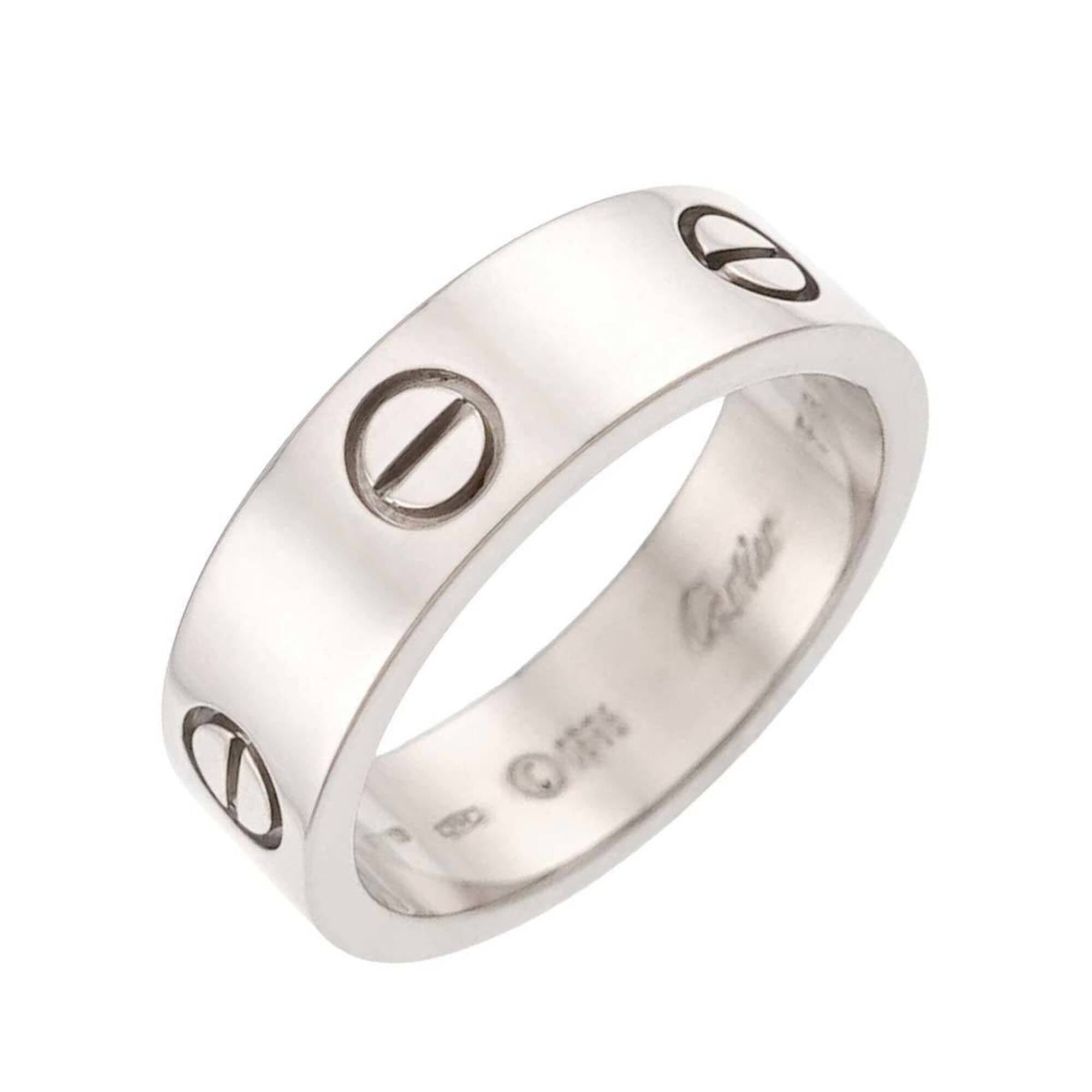 Cartier White Gold (18K) Band Ring (Pre-Owned)