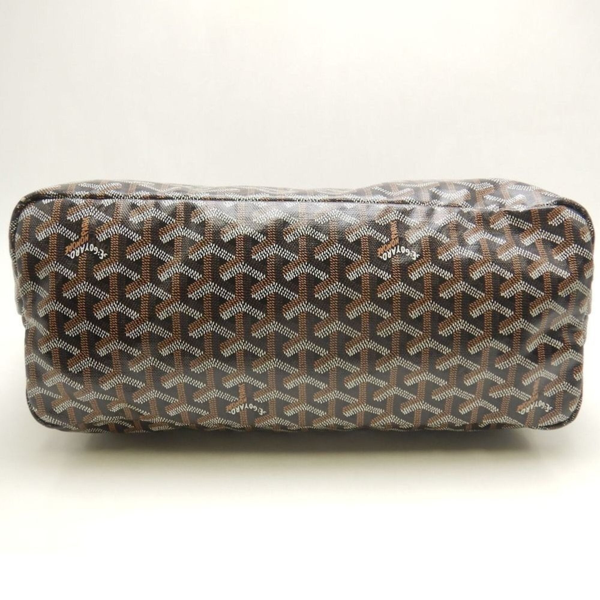 Goyard Saint Louis Black Coated Canvas Tote Bag (Pre-Owned)