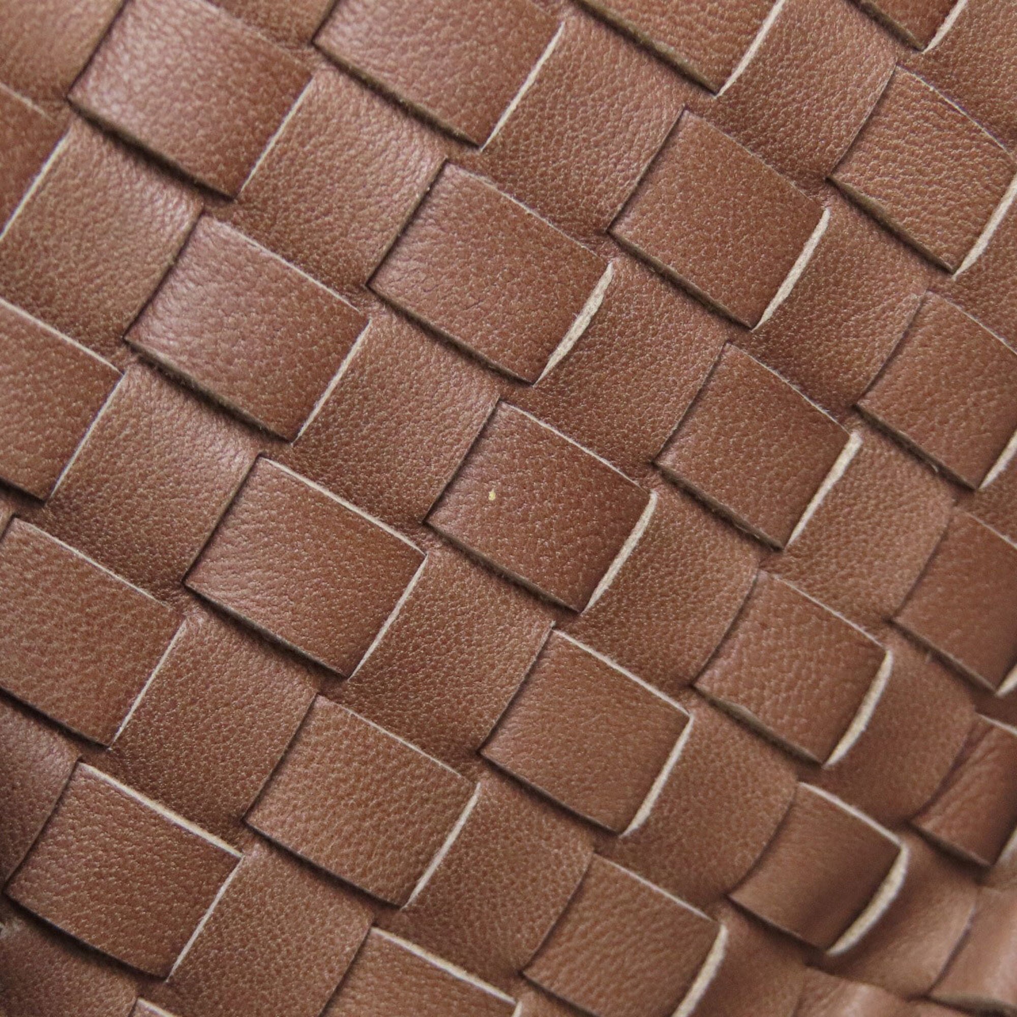 Bottega Veneta Brown Leather Handbag (Pre-Owned)