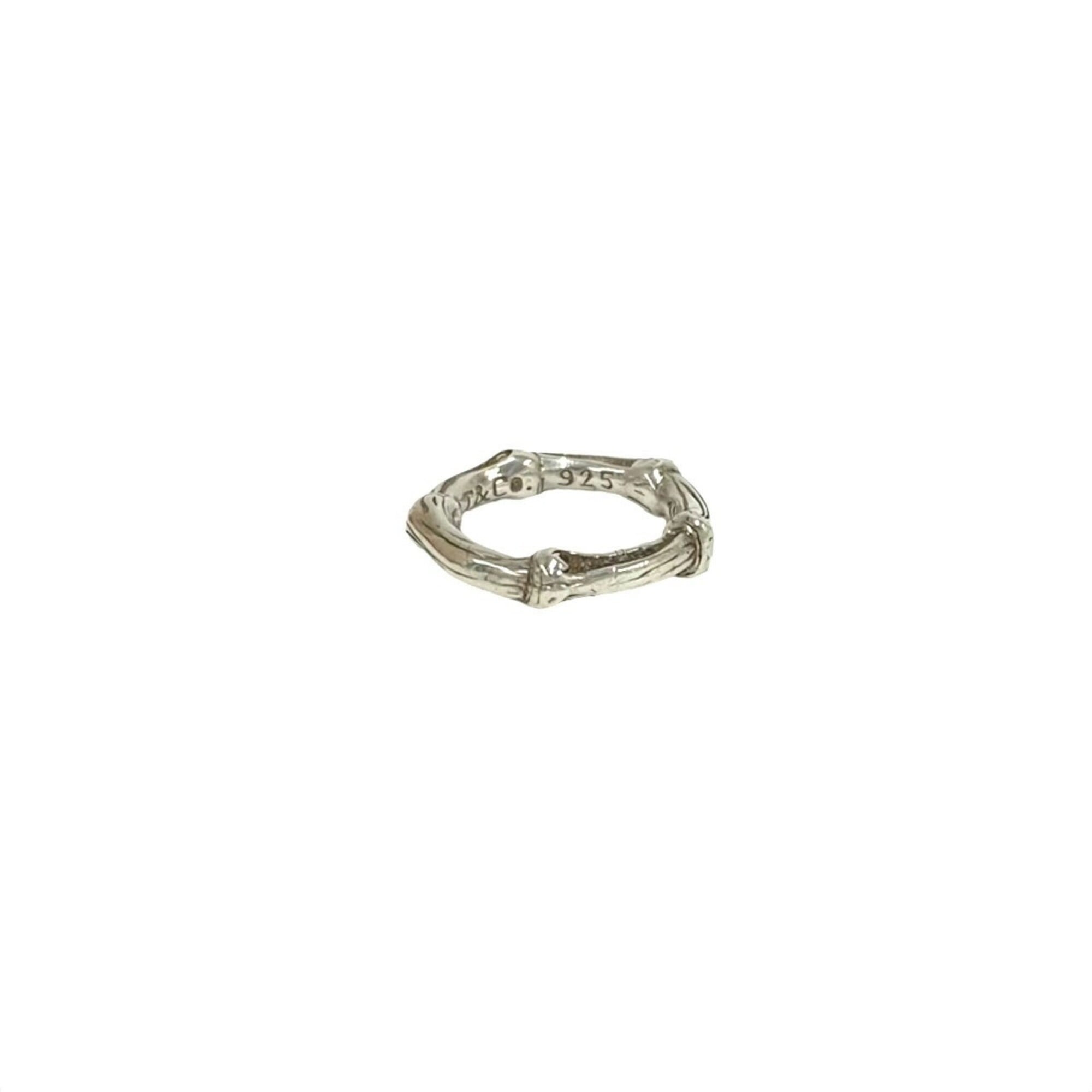 Tiffany Silver Silver 925 Band Ring (Pre-Owned)