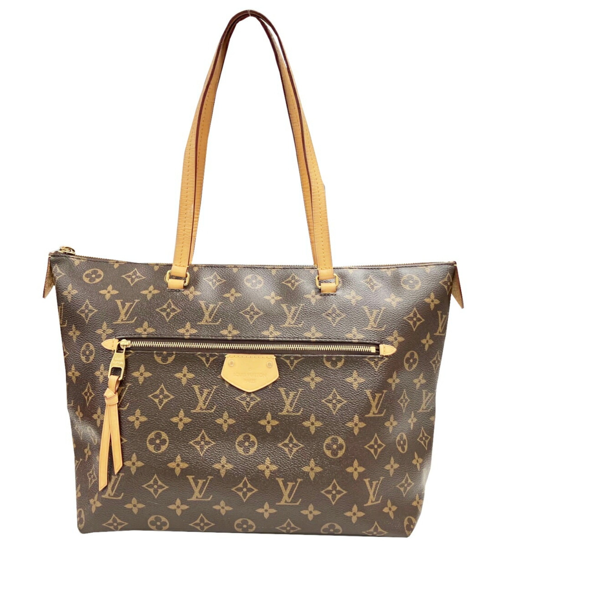 Louis Vuitton Brown Monogram Handbag Tote Bag (Pre-Owned)